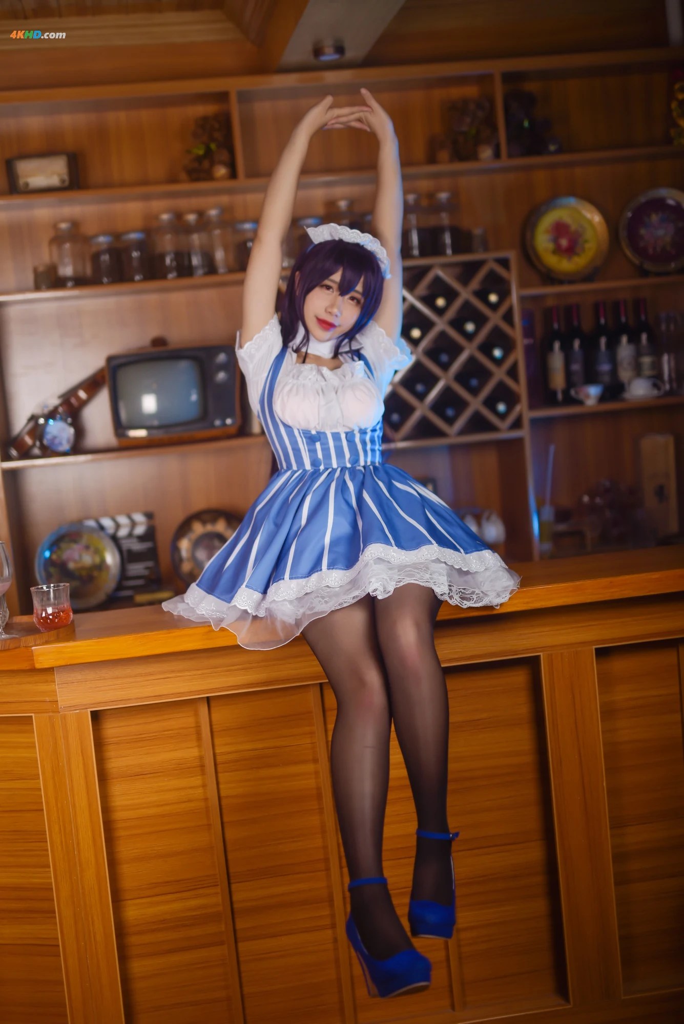 九曲jean – Maid Utaha[210MB-34photos]