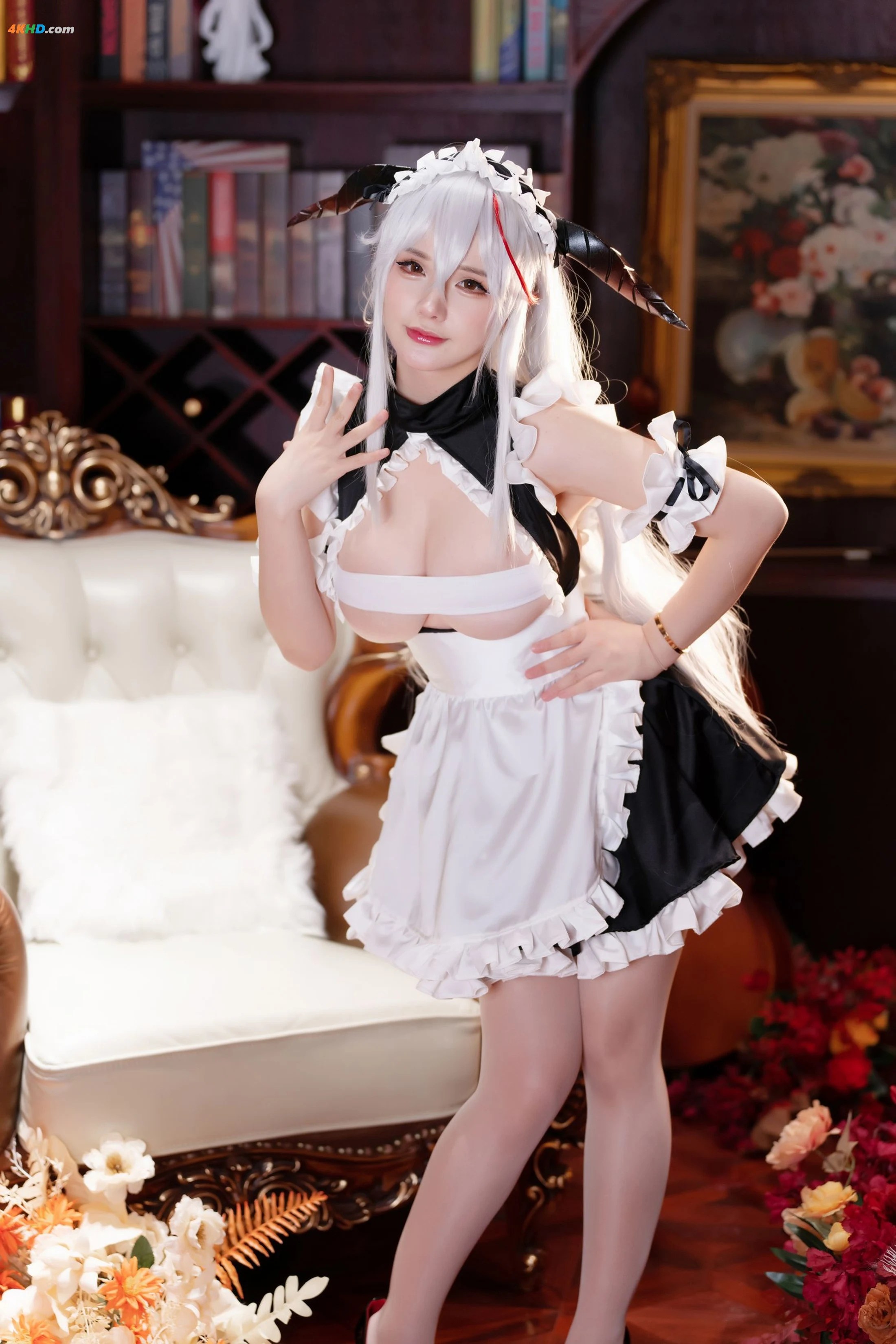 [cosplay] Rissoft344 – Maid Agir[54MB-28photos]