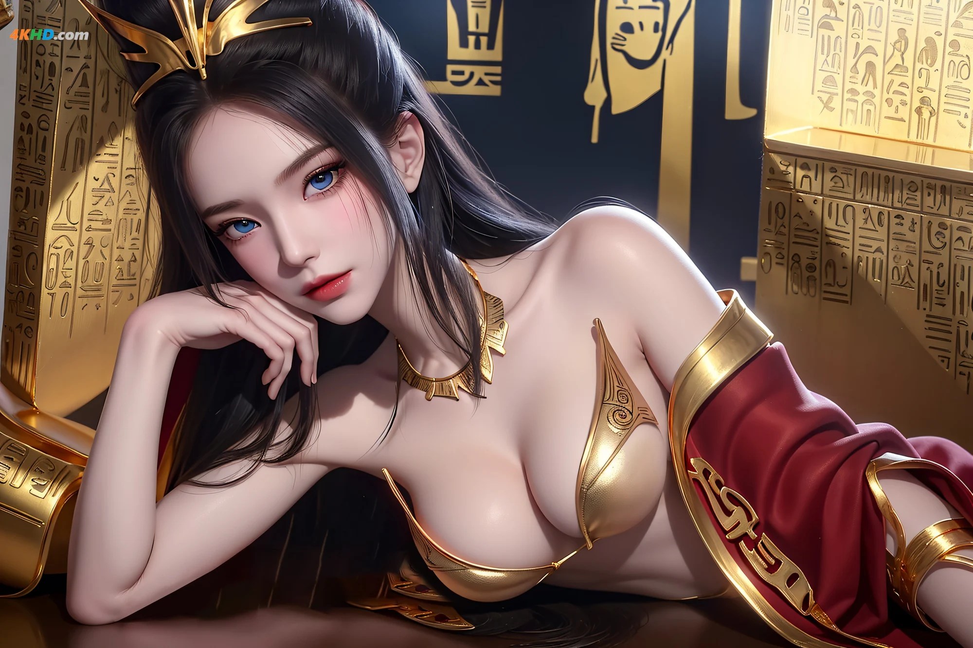 AI Generated 焰灵姬黄金版[630MB-159photos]
