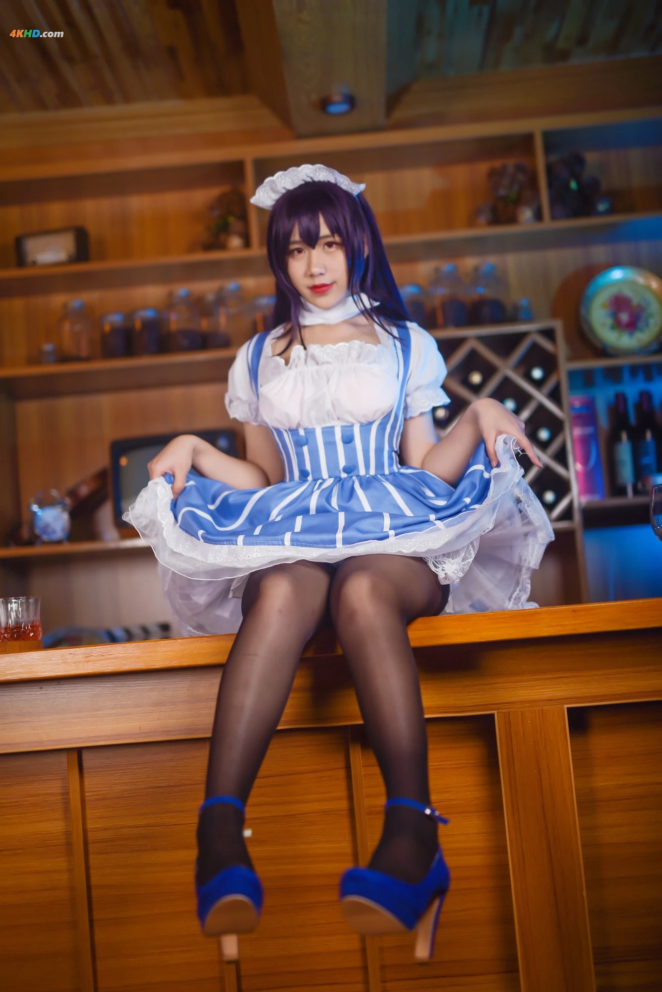 九曲jean – Maid Utaha[210MB-34photos]
