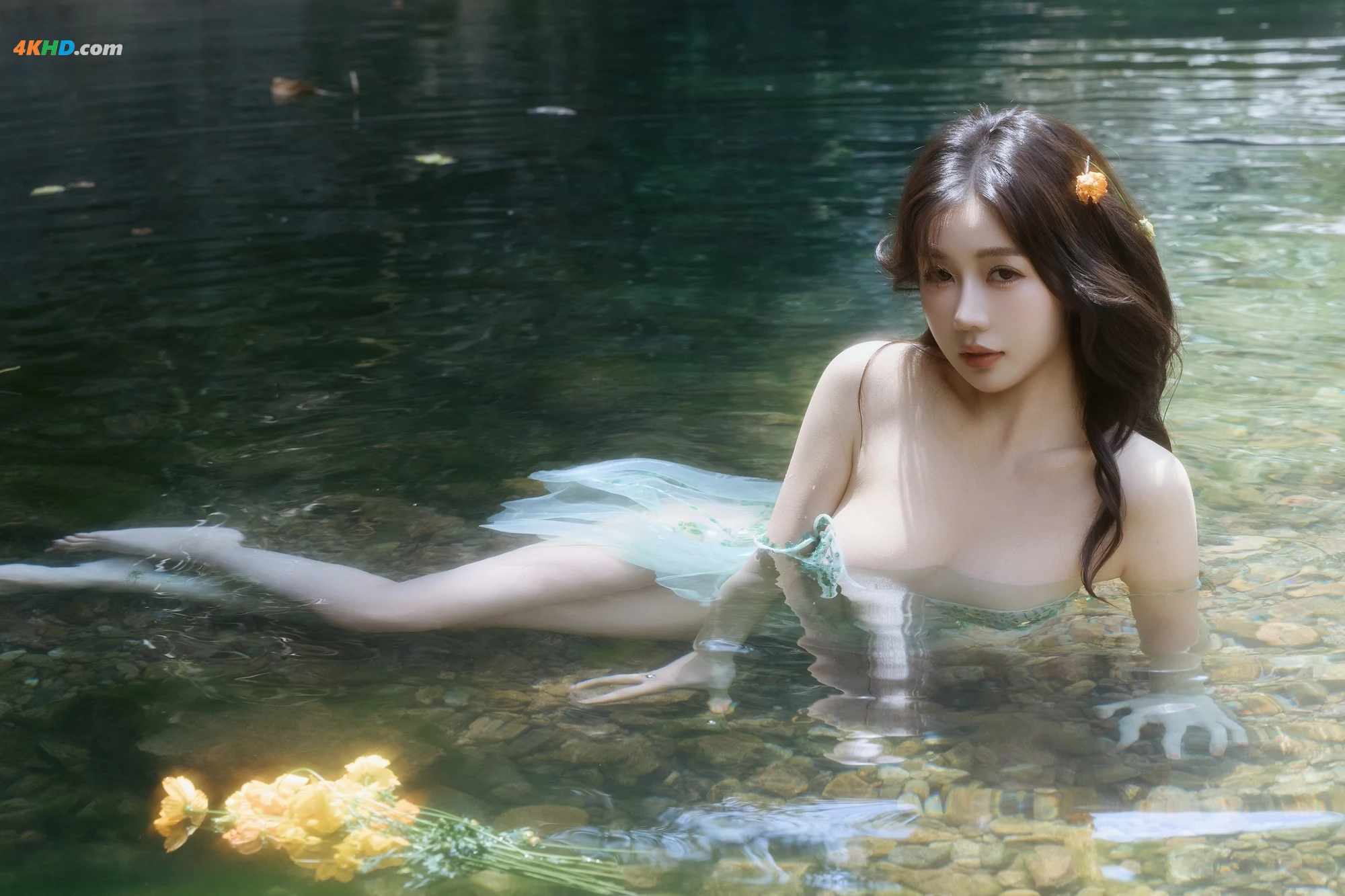 [XR Uncensored] Yin Tian Tian (尹甜甜) – R18 秀人网模特 溪水边[464MB-73photos]
