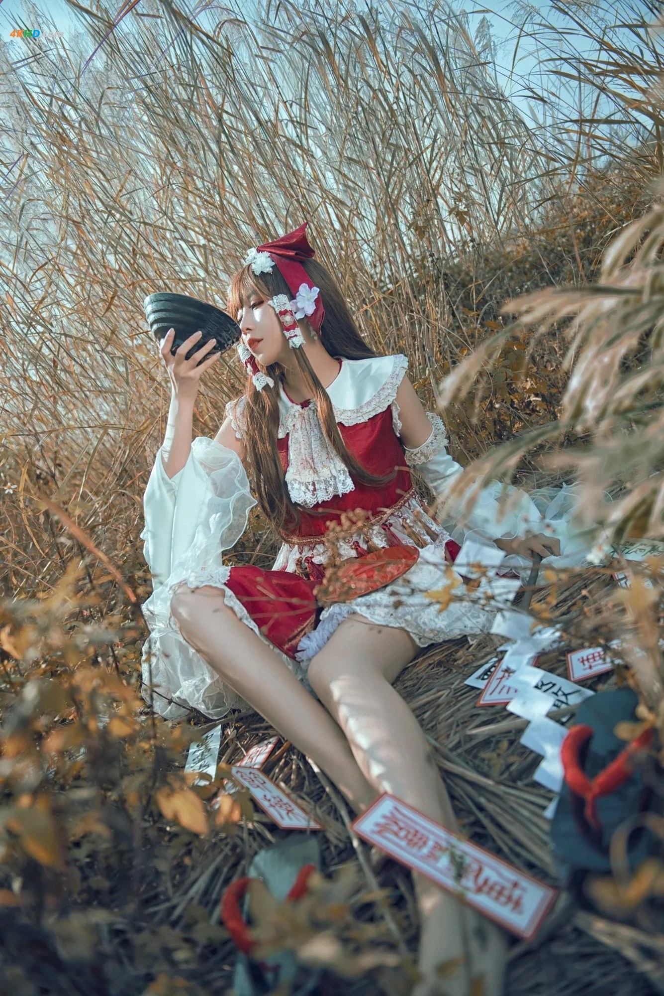 【病娇R子】TYA事务所东方project 博丽灵梦 二设 cosplay[25MB-11photos]