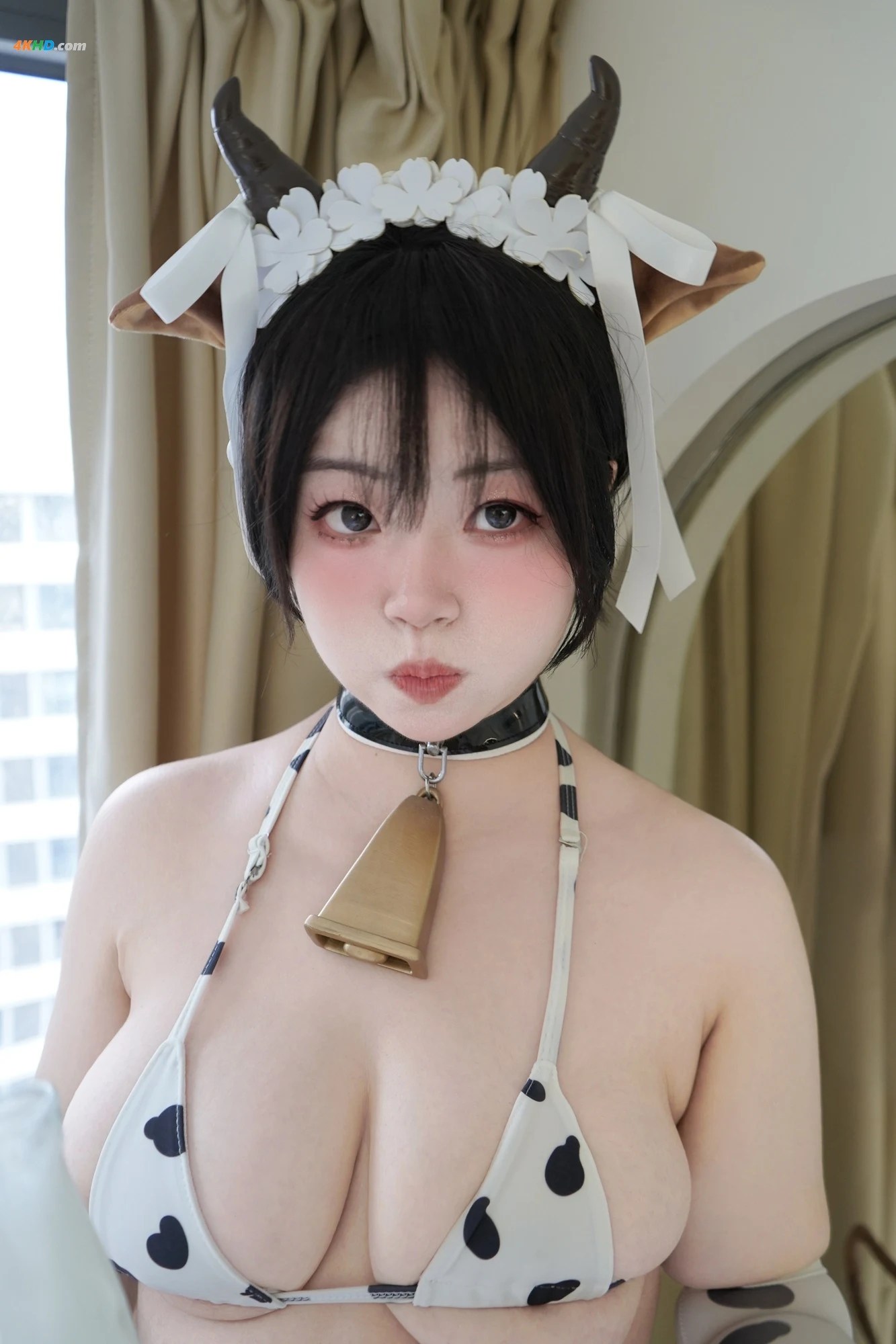 一只毛毛帽 –  奶牛与汁[253MB-99photos]