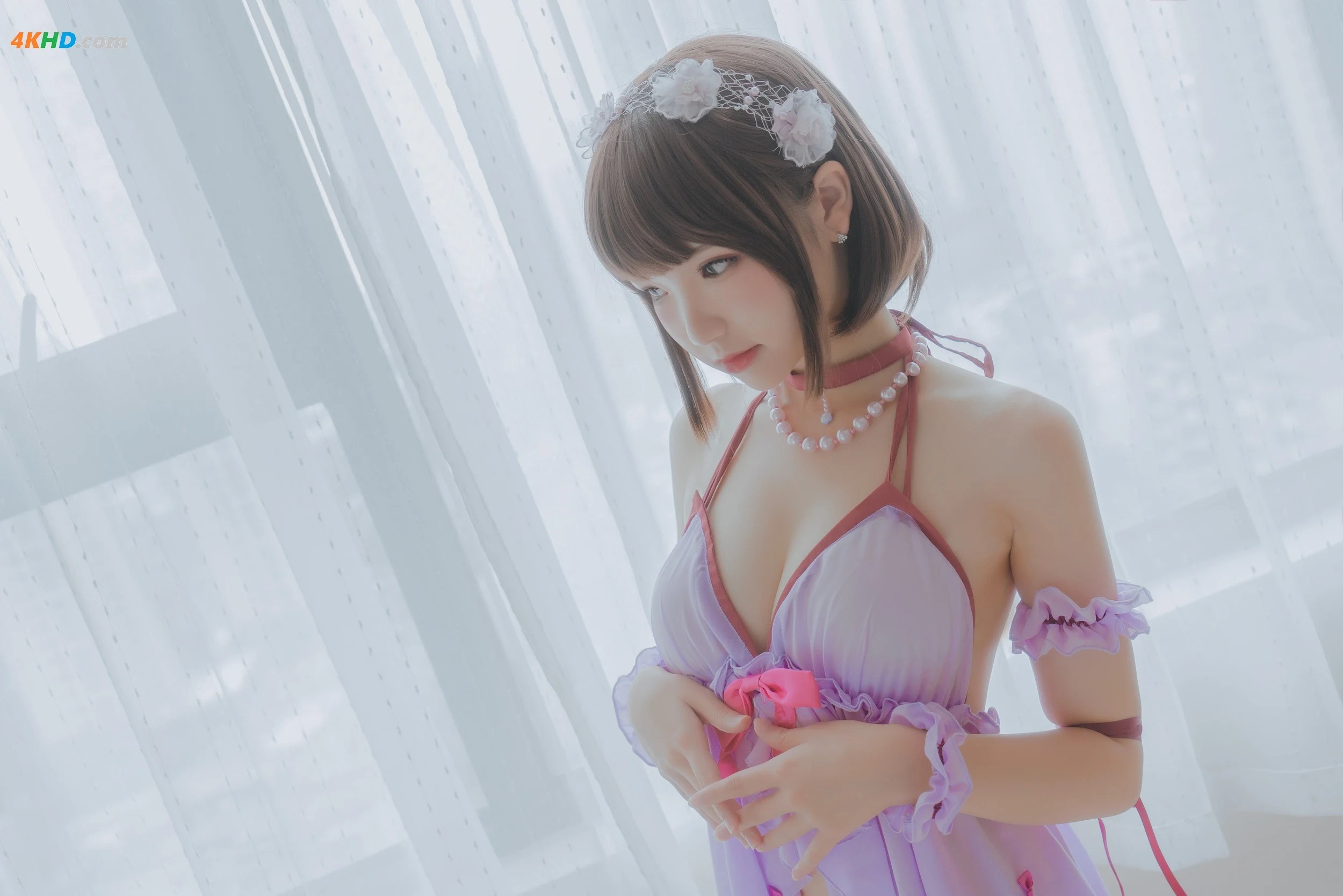 雪晴Astra – 水母镭射泳衣[368MB-72photos]