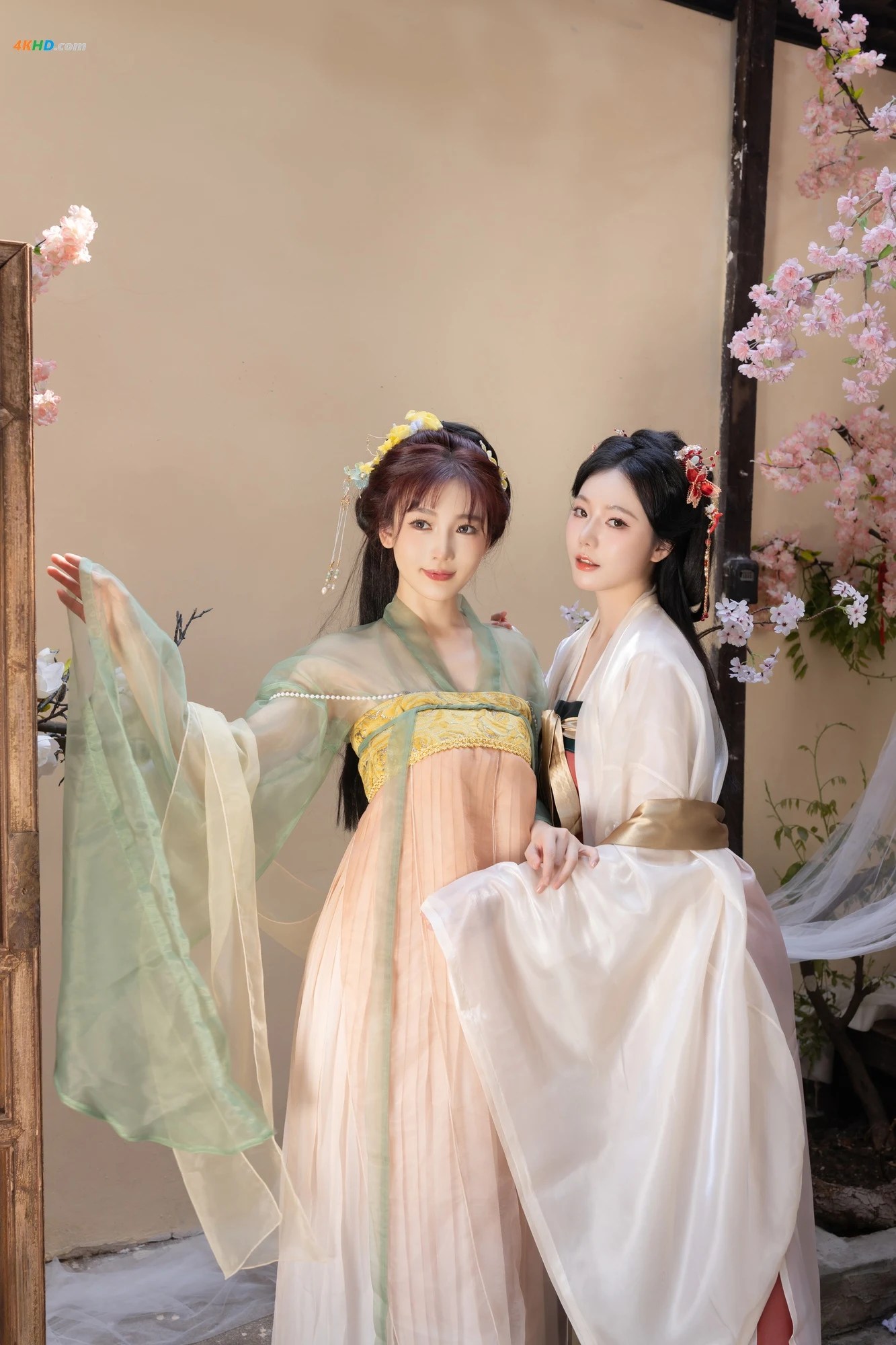 安然anran  &陆萱萱 内购无水印 闺蜜古装[960MB-105photos]