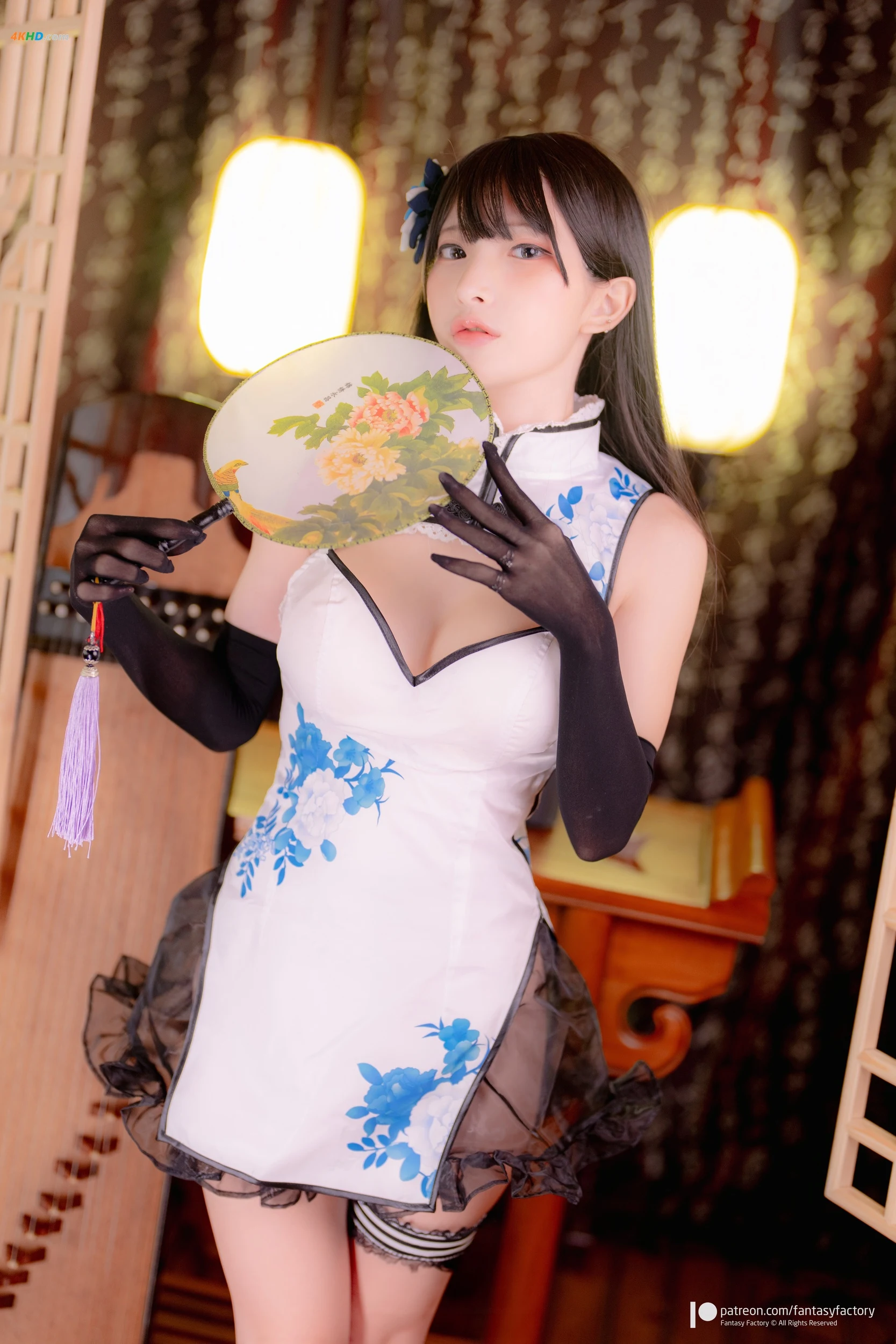 Fantasy Factory小丁 – 旗袍小花瓶[610MB-39photos]