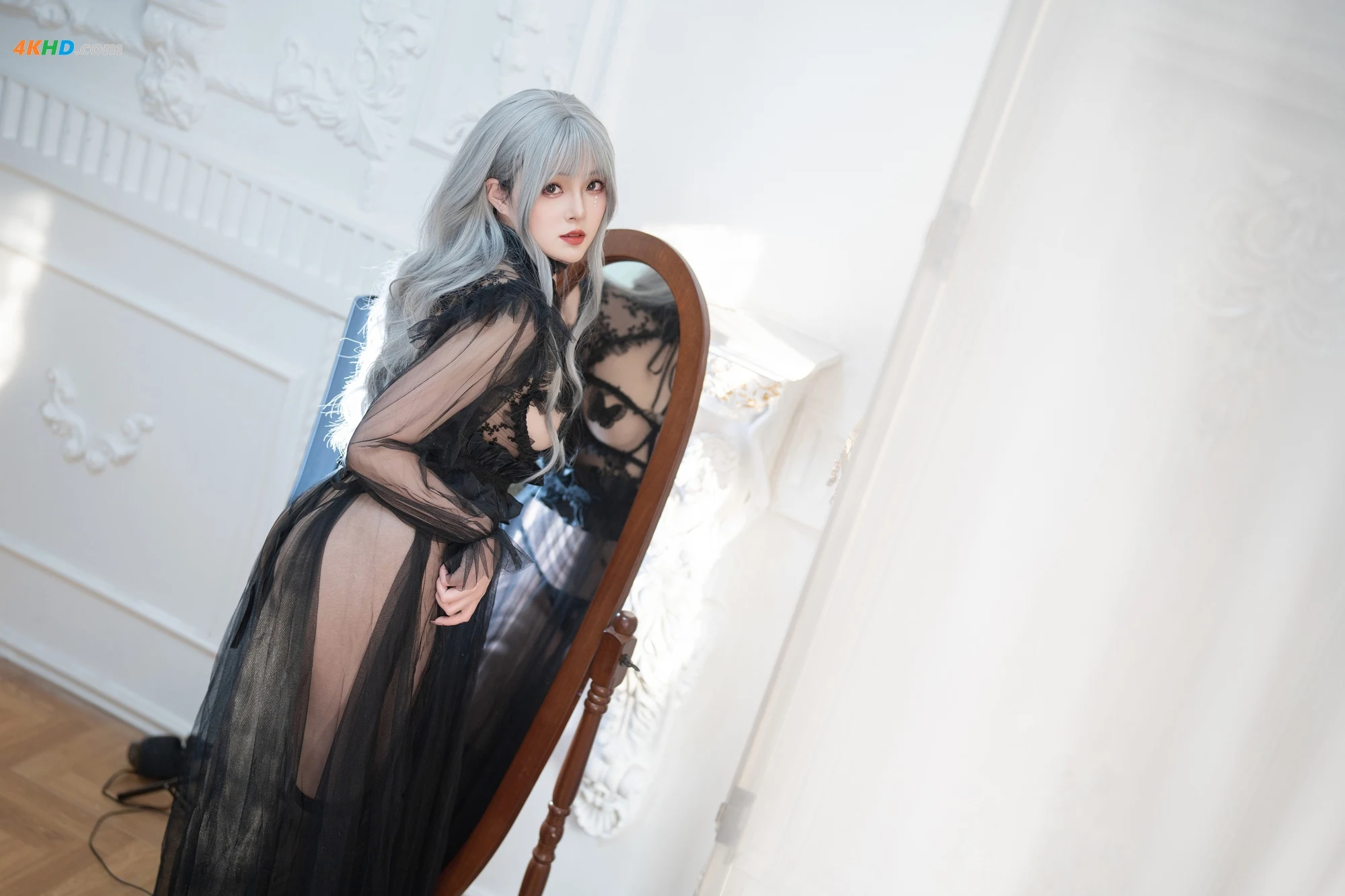 Natsuko夏夏子 – Black Butterfly[404MB-62photos]