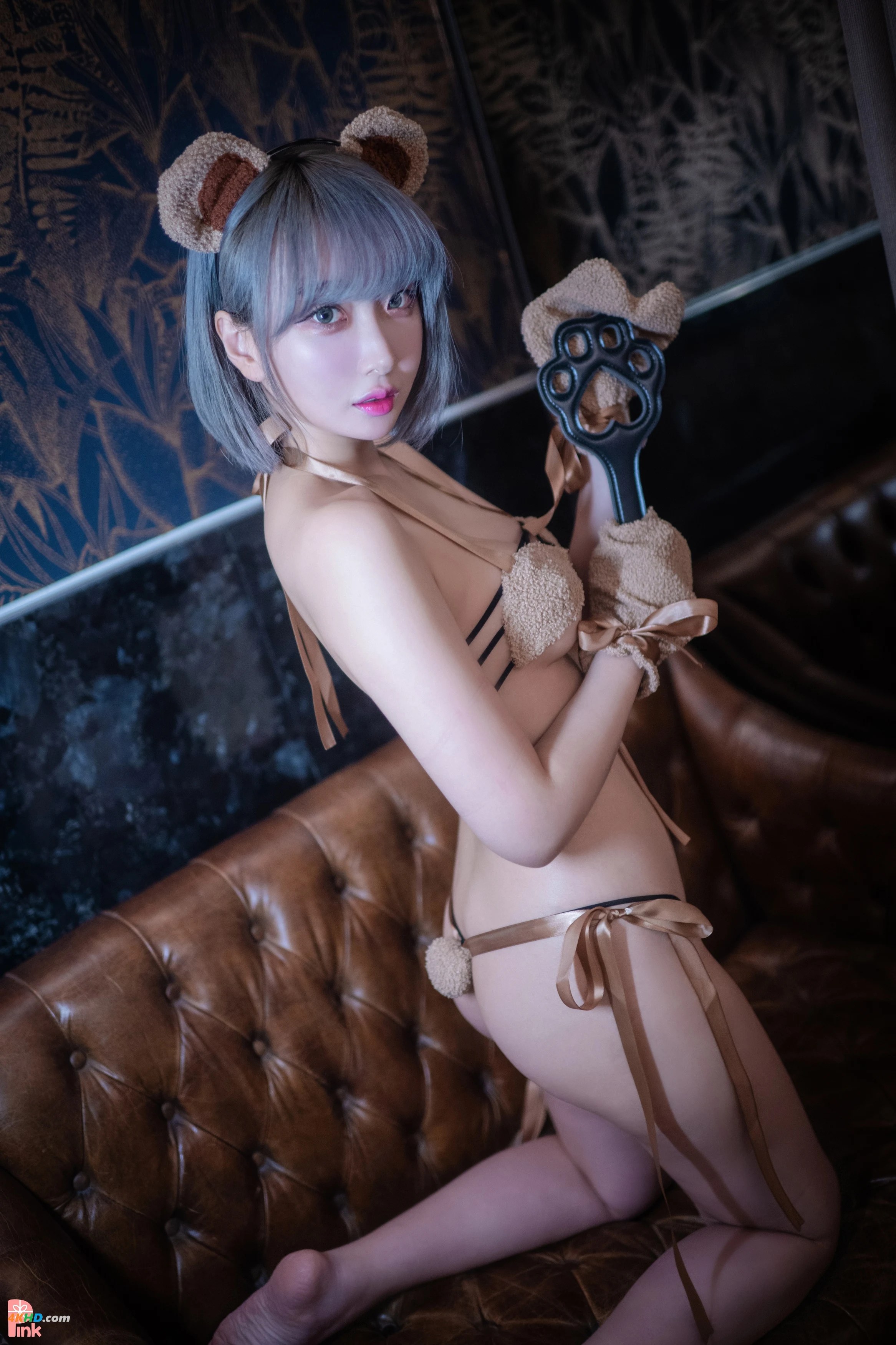 PINK RIBBON – 다연님 COSPLAY EVENT_TEDDY BEAR[1232MB-73photos]