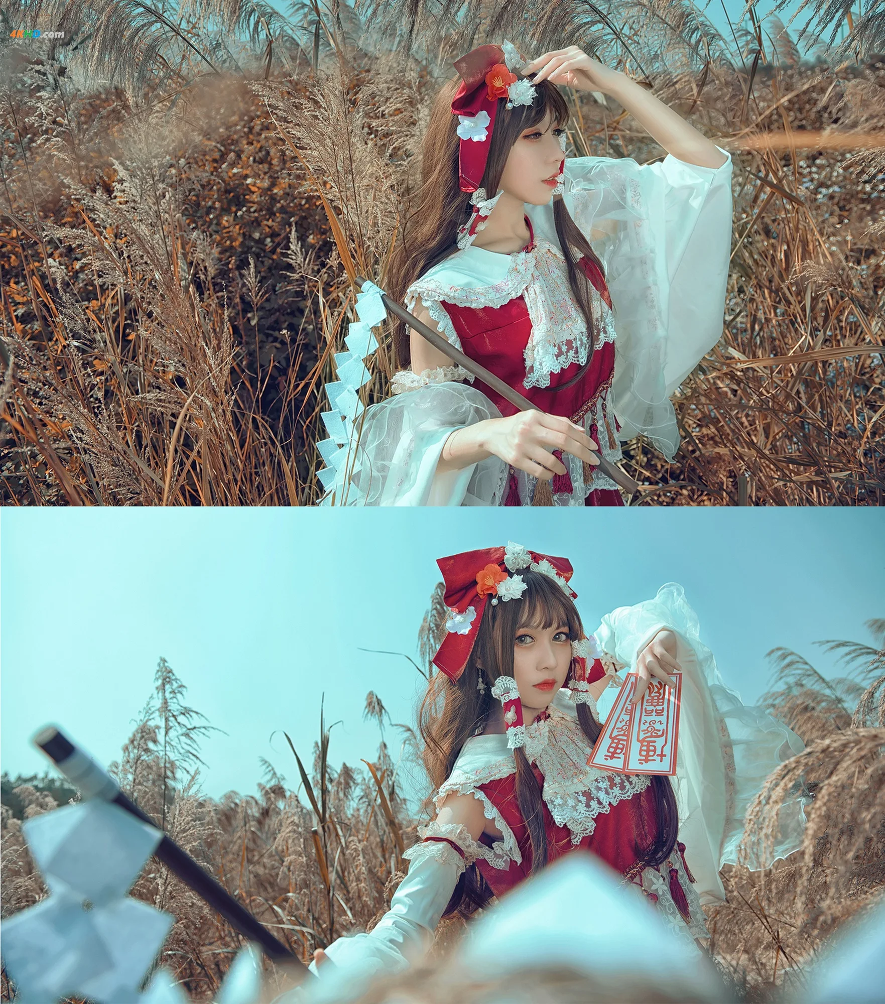 【病娇R子】TYA事务所东方project 博丽灵梦 二设 cosplay[25MB-11photos]