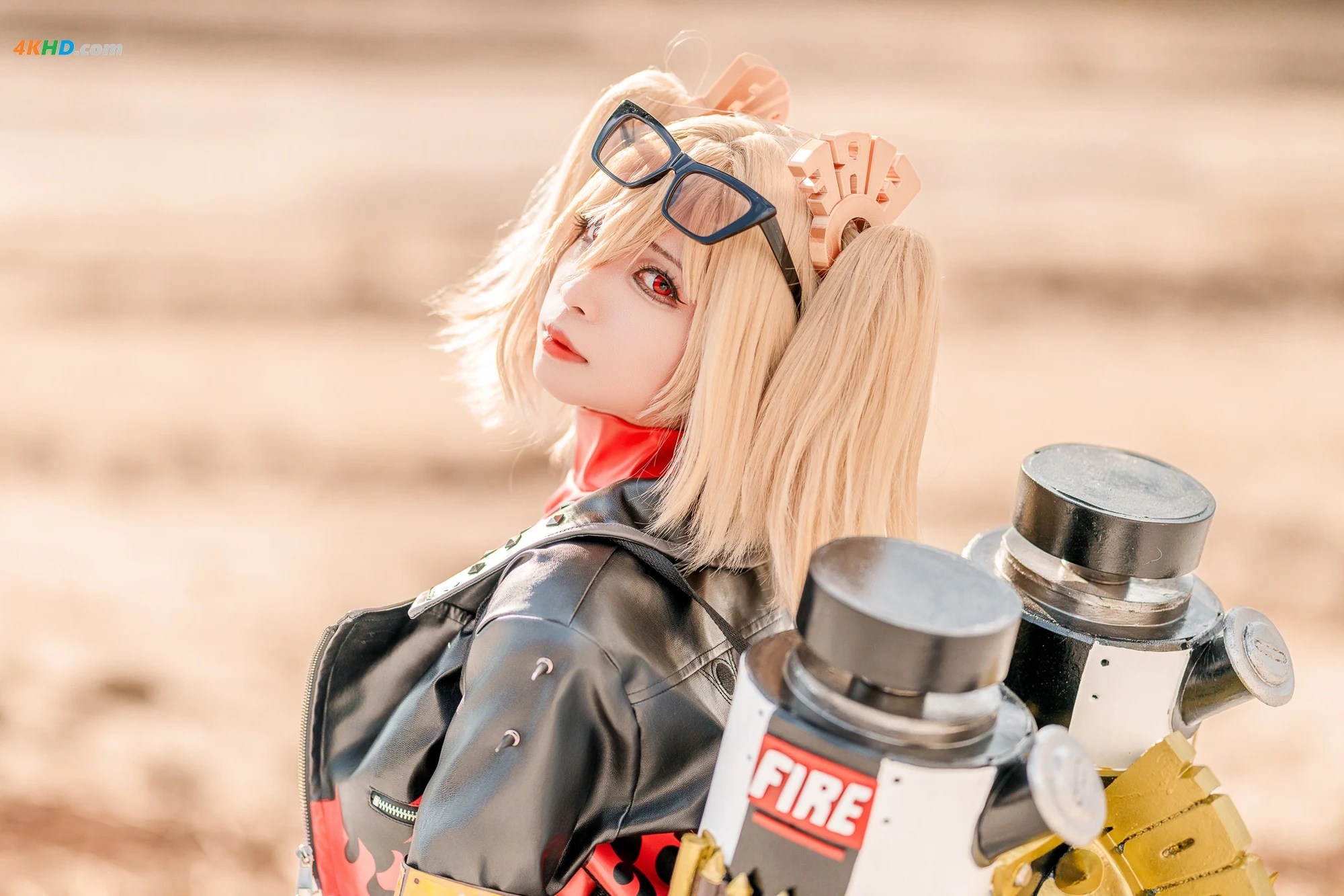 Jane Yu Cosplay ︱ Burnice White[24MB-20photos]