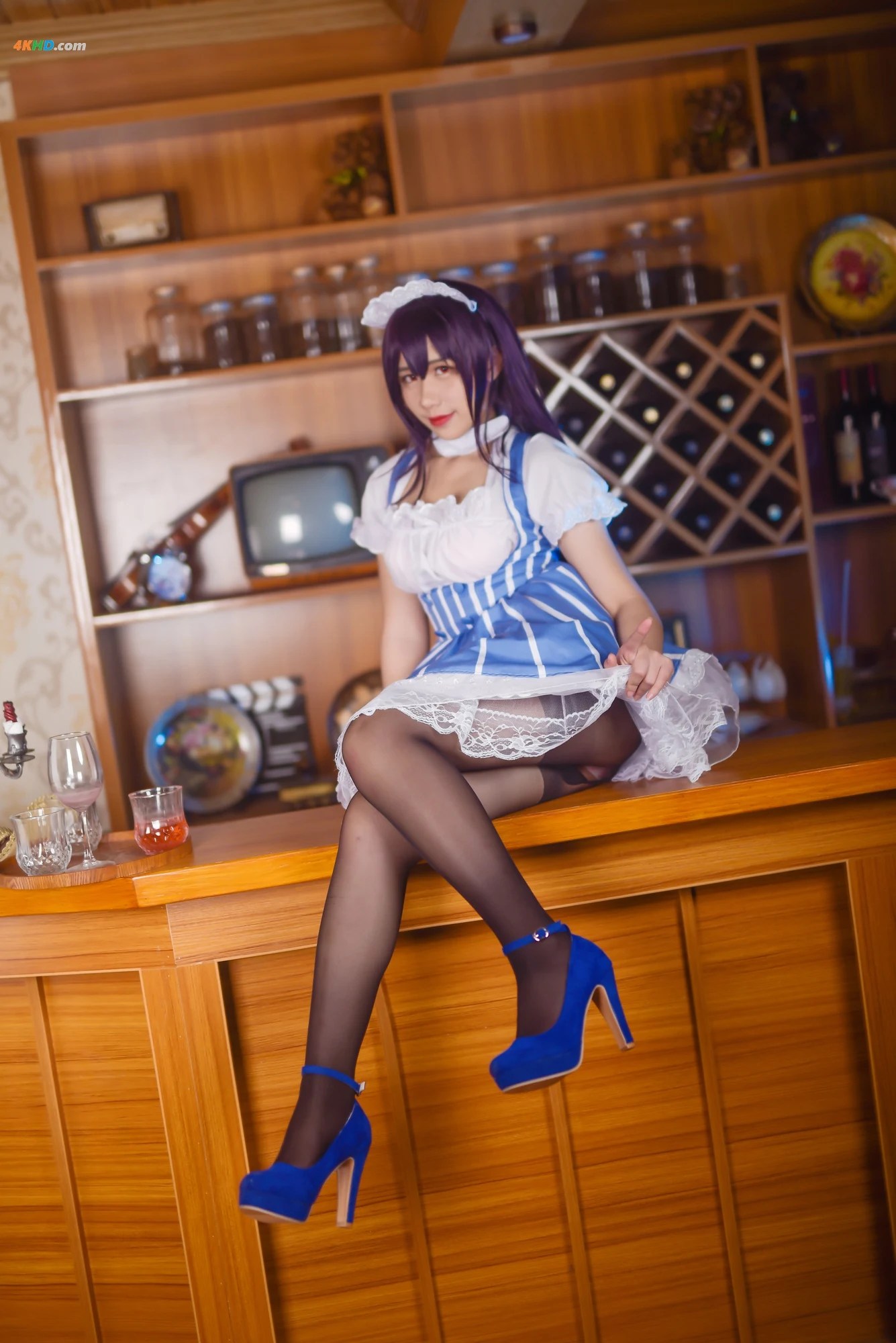 九曲jean – Maid Utaha[210MB-34photos]