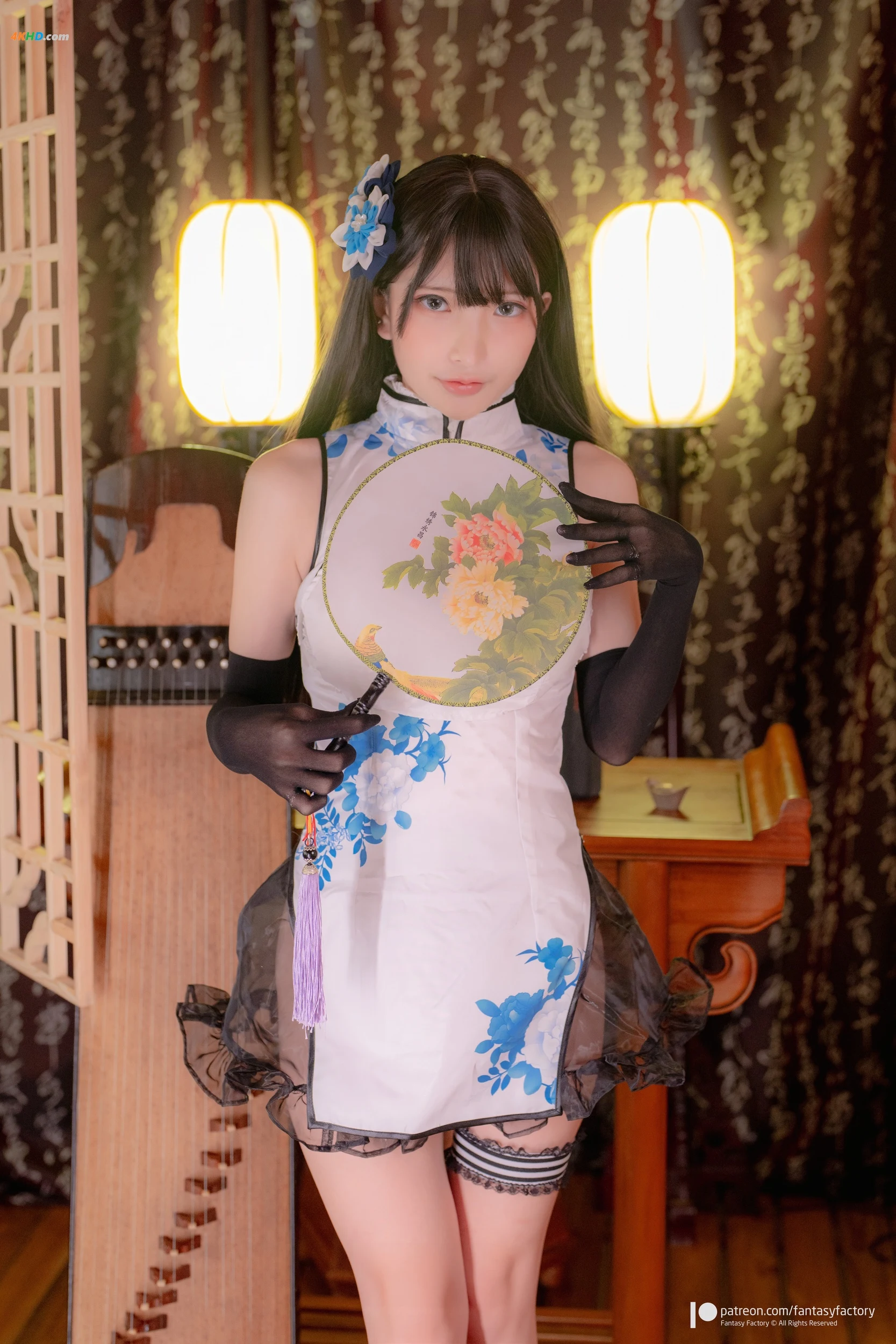 Fantasy Factory小丁 – 旗袍小花瓶[610MB-39photos]