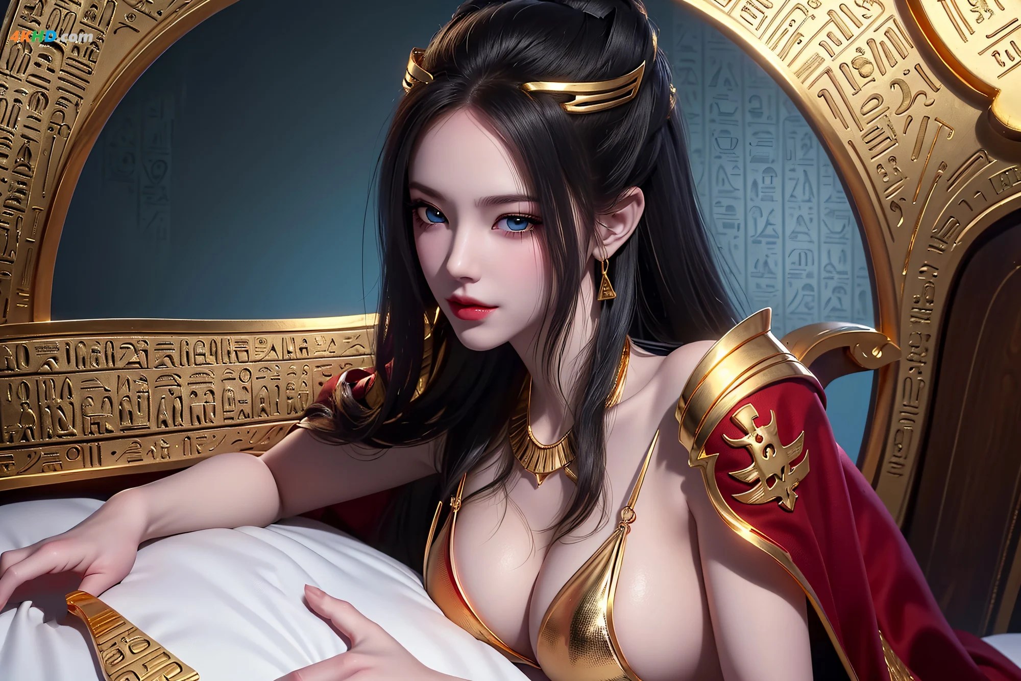 AI Generated 焰灵姬黄金版[630MB-159photos]