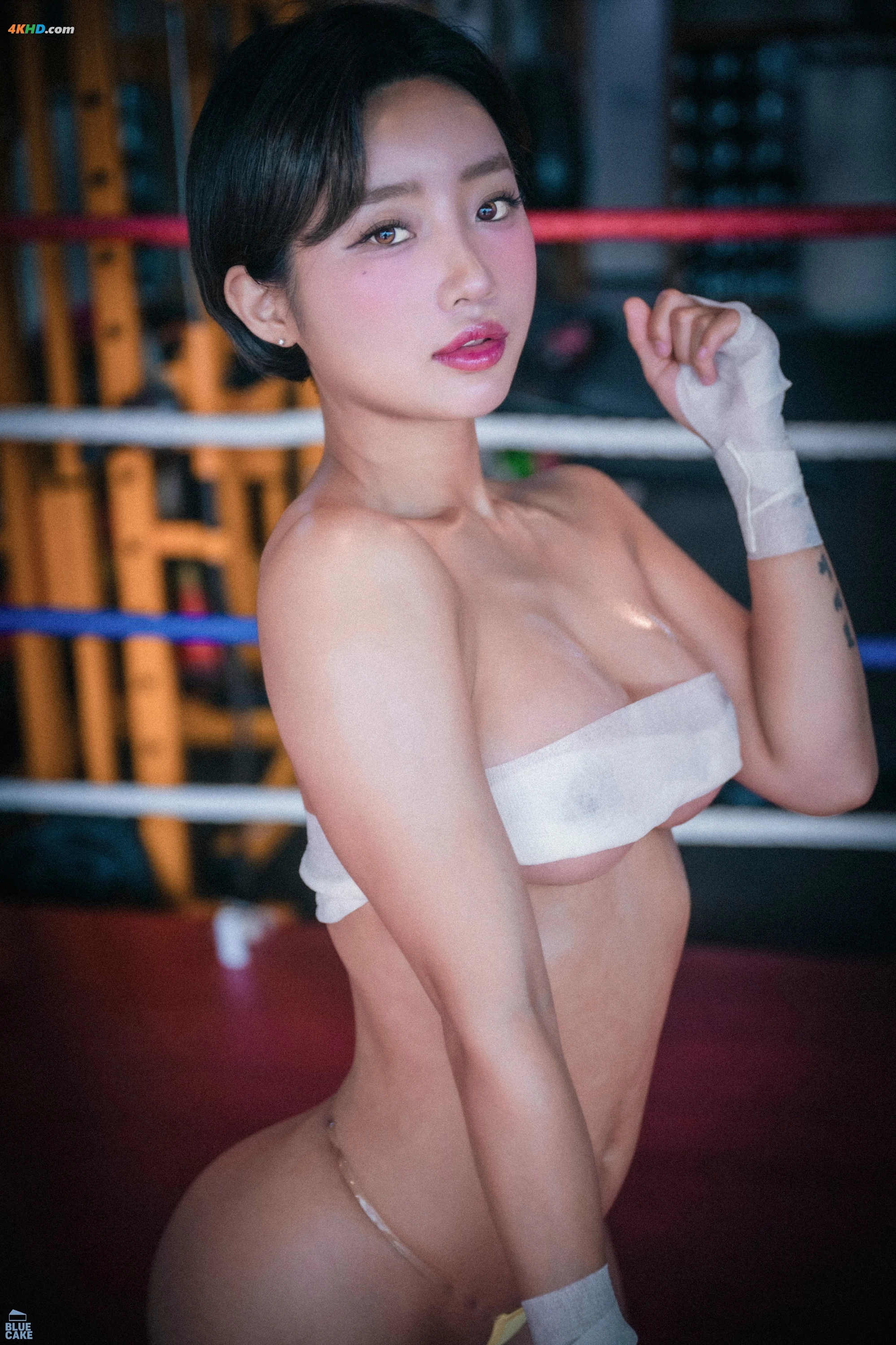[BLUECAKE] Booty Queen – Punch Girl_Chapter 2 – part 02_RED+[443MB-26photos]