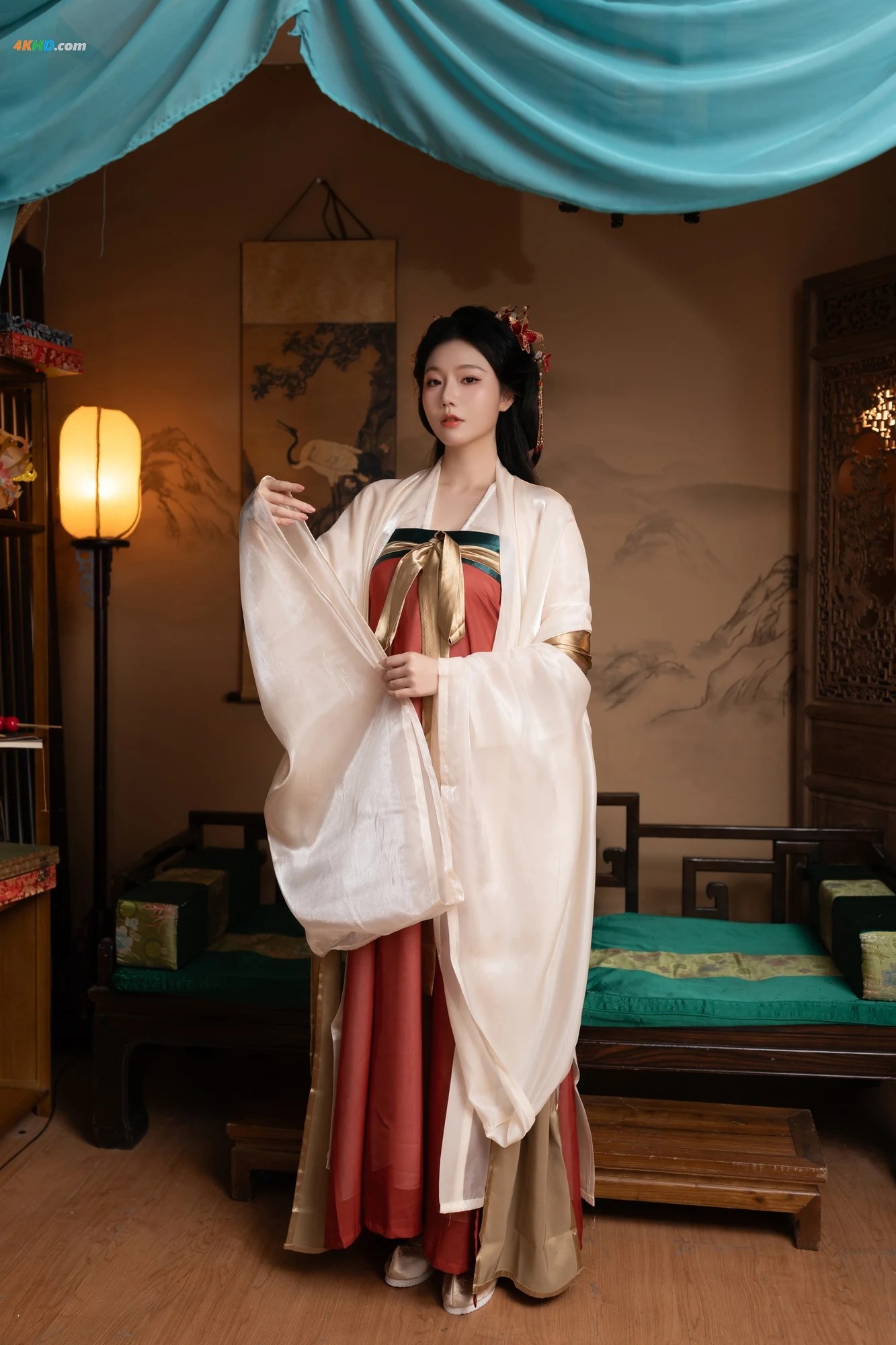 安然anran  &陆萱萱 内购无水印 闺蜜古装[960MB-105photos]