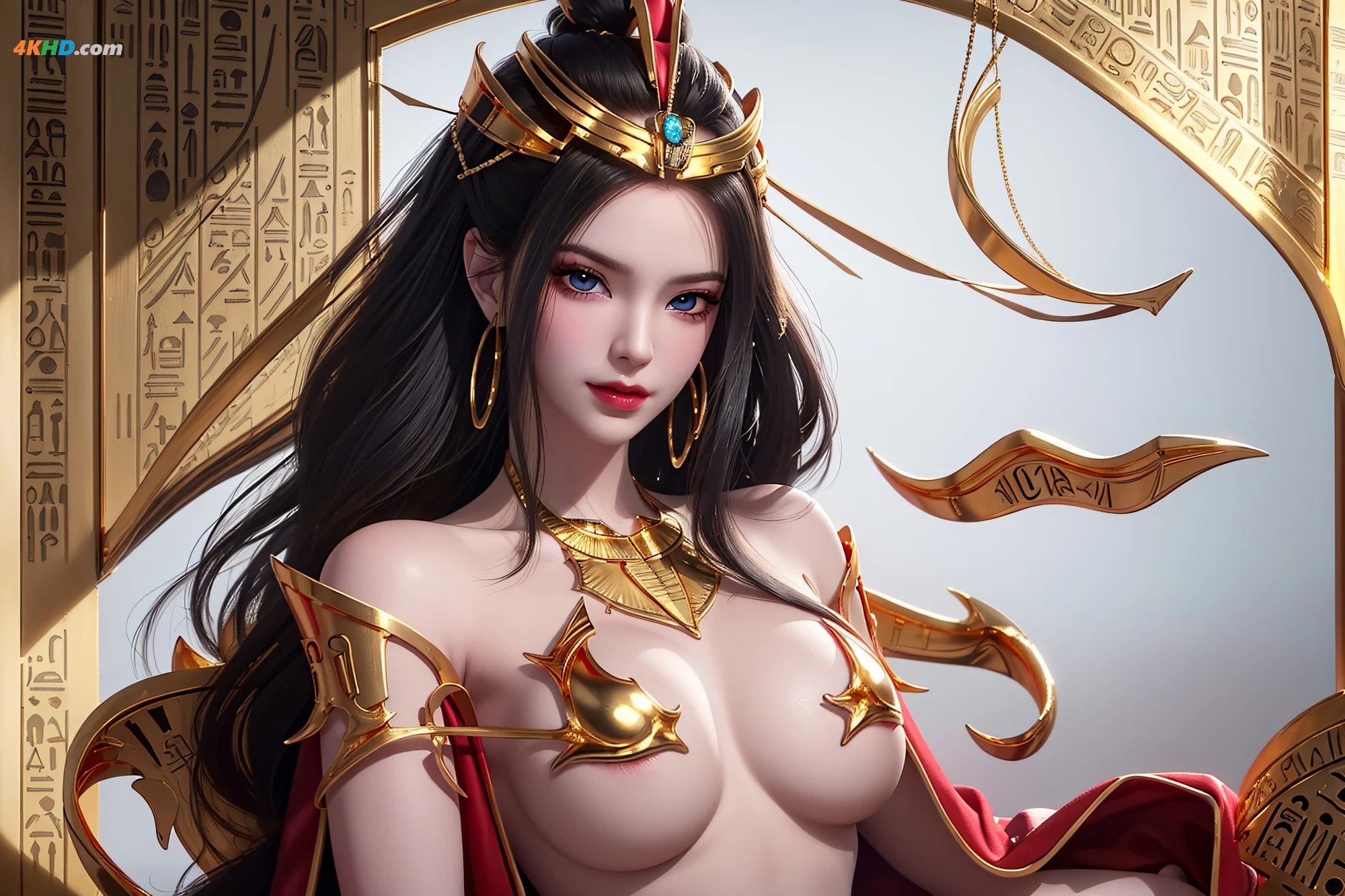 AI Generated 焰灵姬黄金版[630MB-159photos]