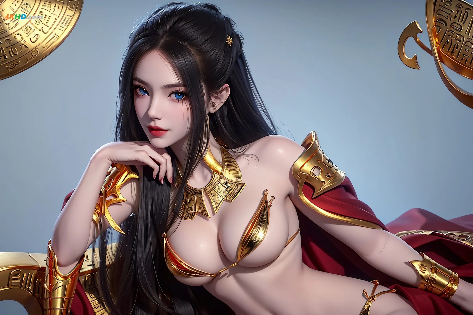 AI Generated 焰灵姬黄金版[630MB-159photos]