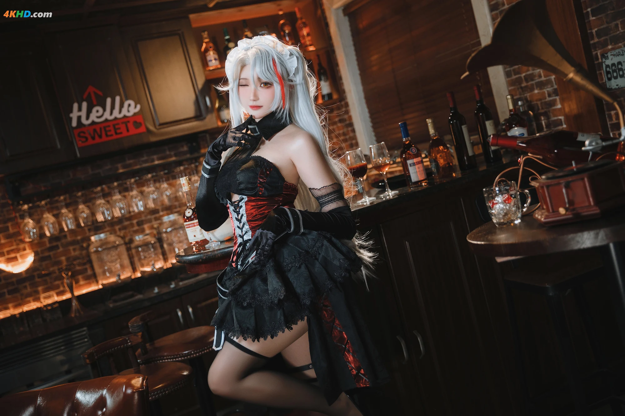 瓜希酱 – Prinz Eugen Kindred Evening Spirits[90MB-20photos]