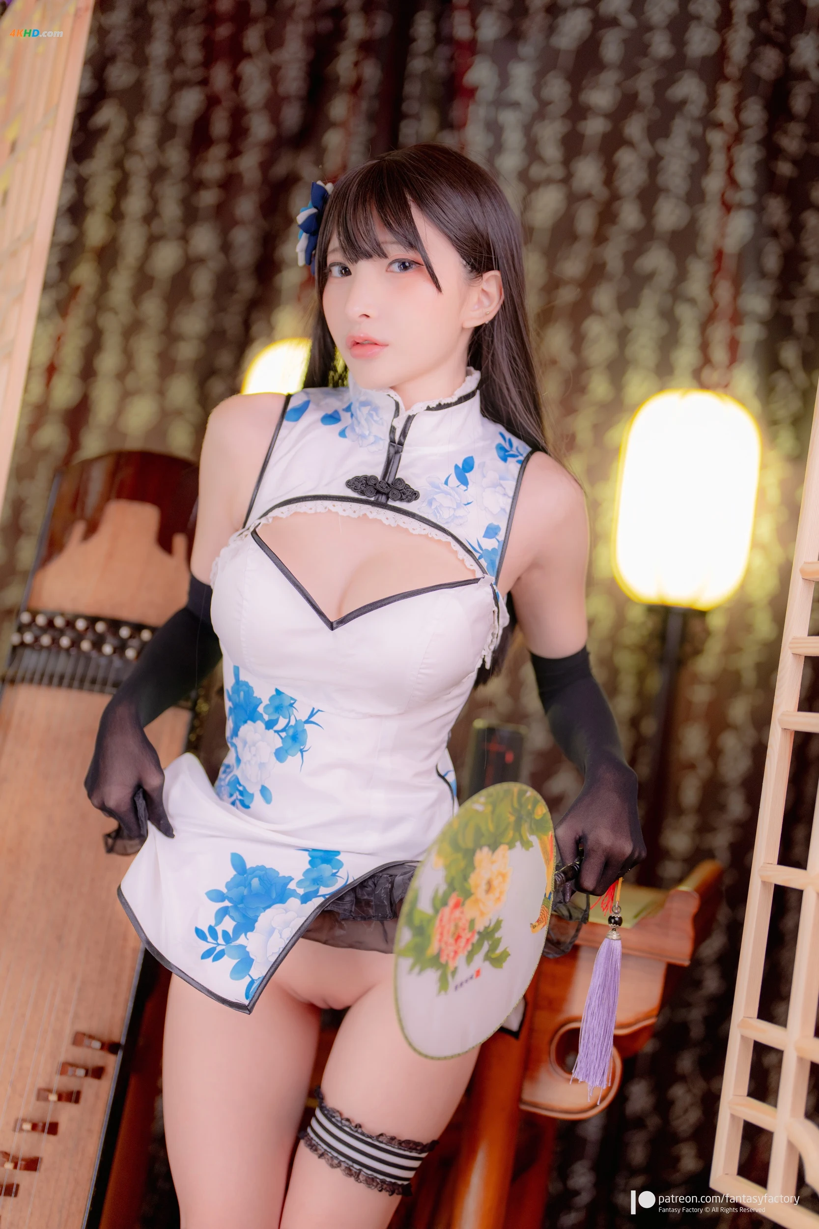 Fantasy Factory小丁 – 旗袍小花瓶[610MB-39photos]