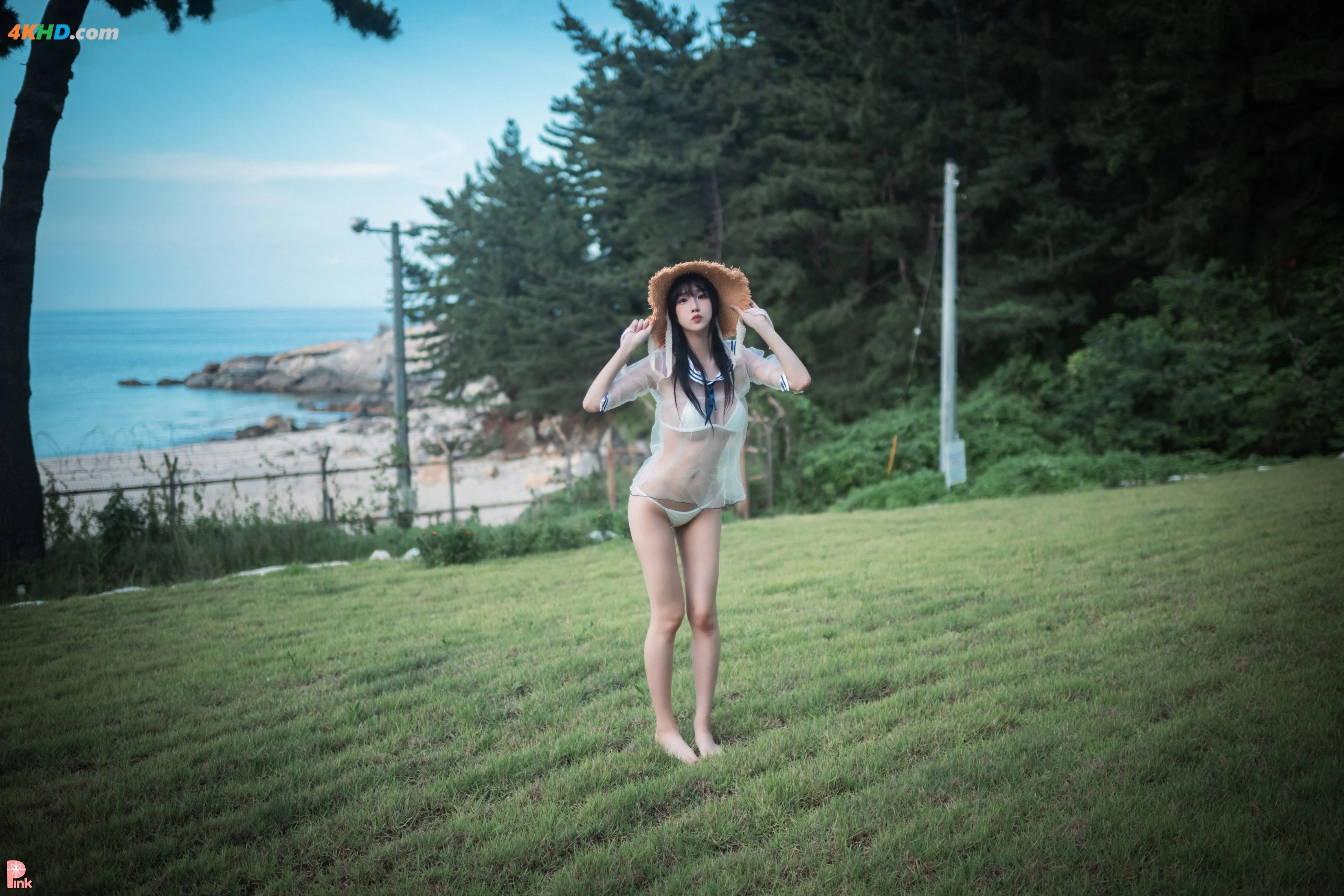 PINK RIBBON – Lee Ahrin – part 01 Bikini Day[903MB-70photos]