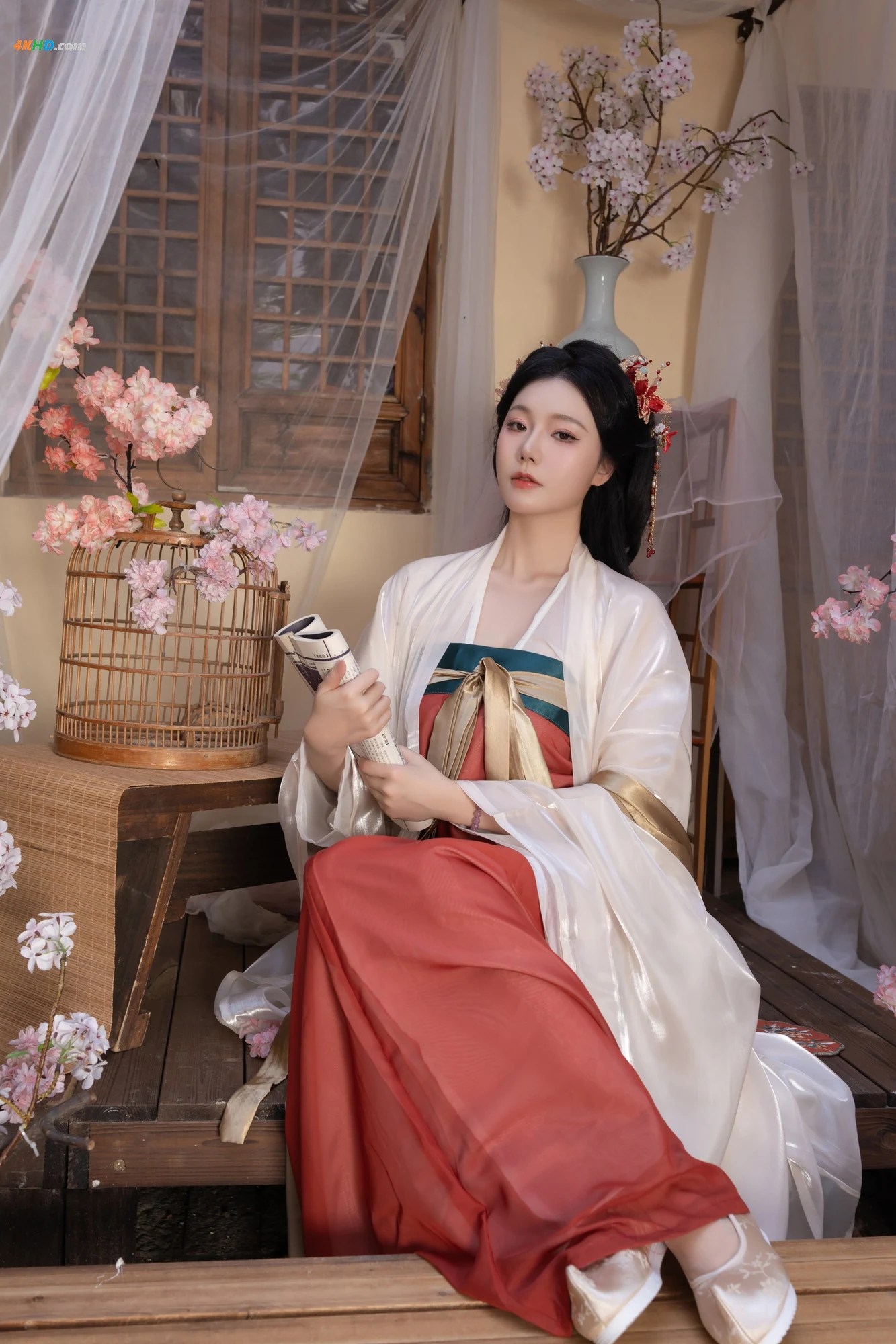 安然anran  &陆萱萱 内购无水印 闺蜜古装[960MB-105photos]