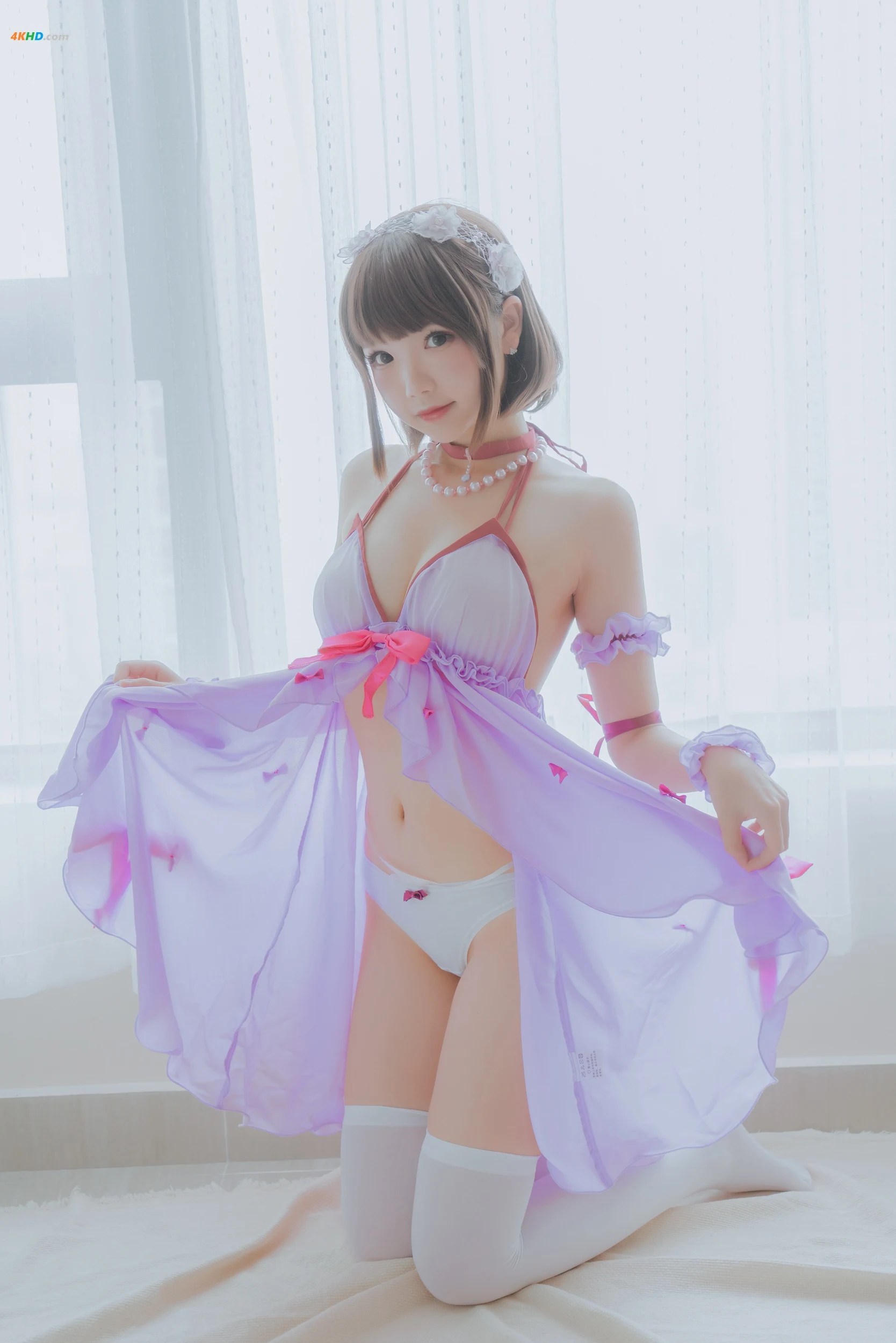 雪晴Astra – 水母镭射泳衣[368MB-72photos]