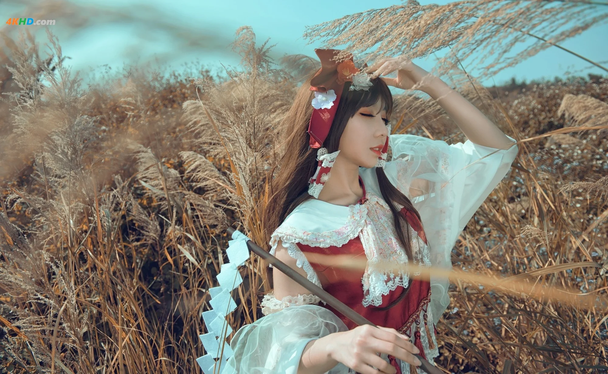 【病娇R子】TYA事务所东方project 博丽灵梦 二设 cosplay[25MB-11photos]