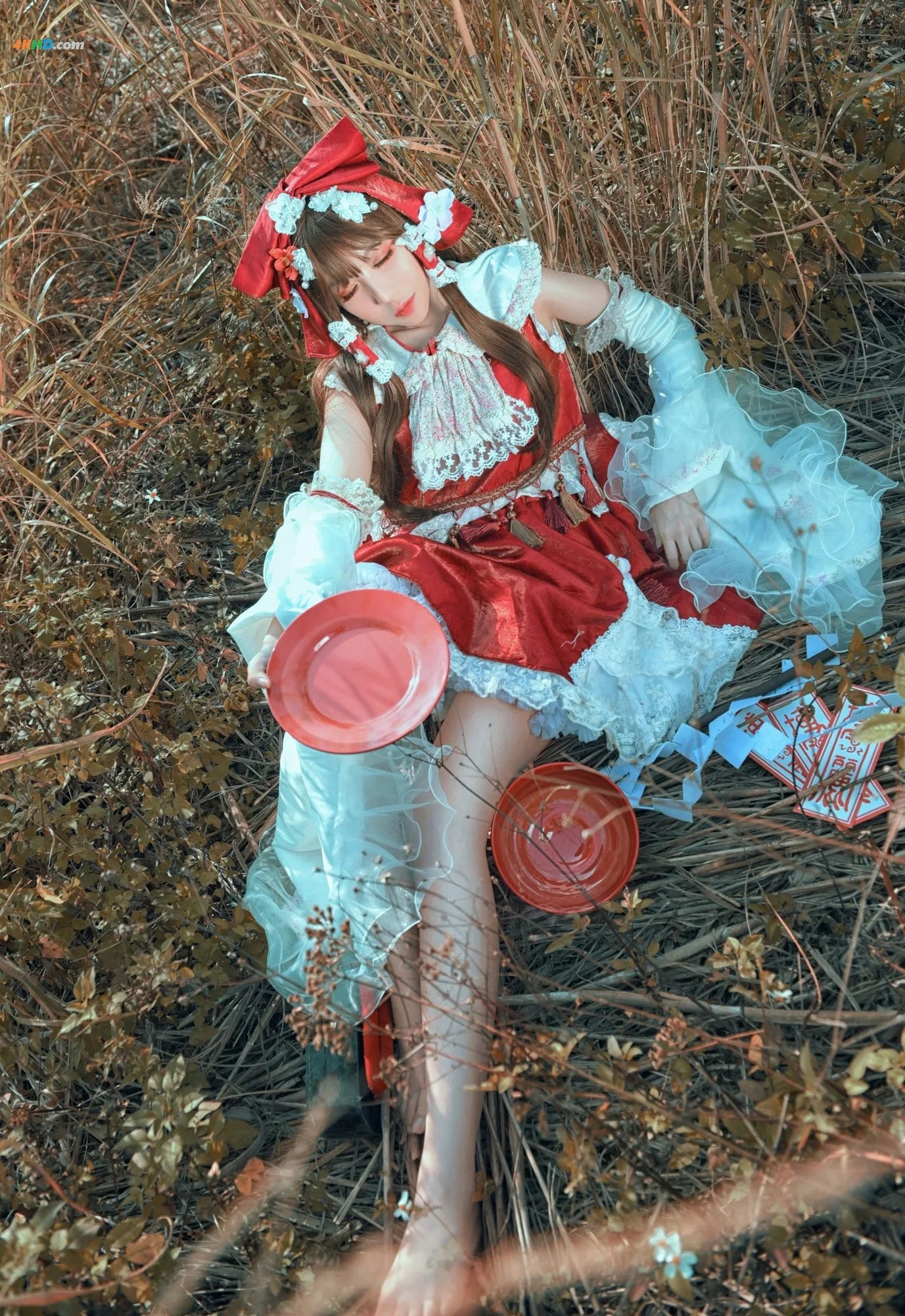【病娇R子】TYA事务所东方project 博丽灵梦 二设 cosplay[25MB-11photos]