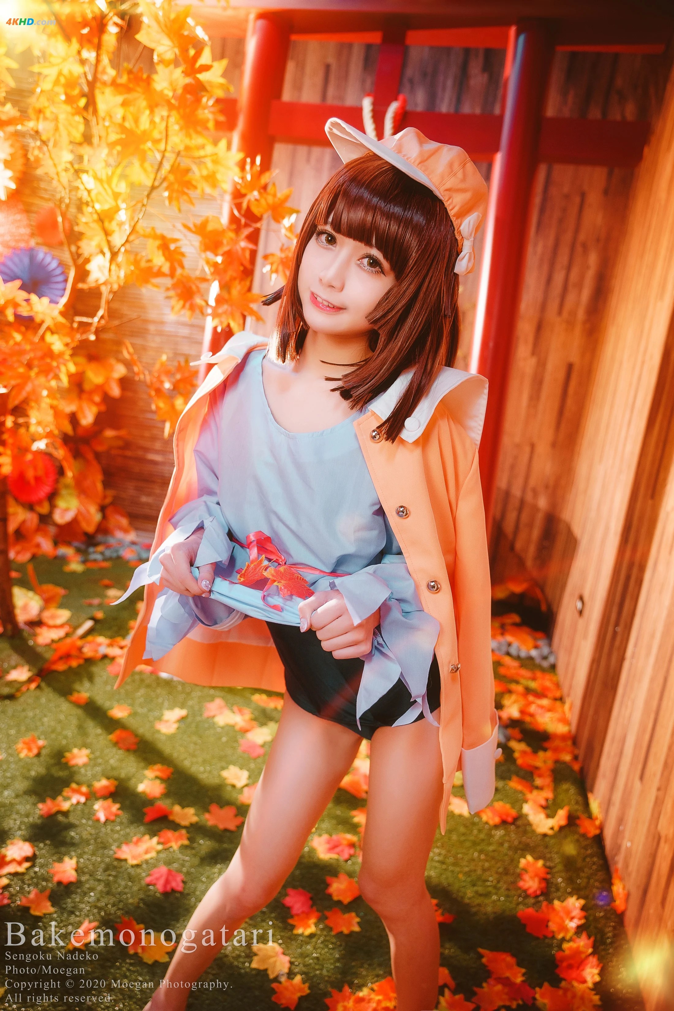 沖田凜花Rinka – 千石撫子 (化物語)[105MB-13photos]