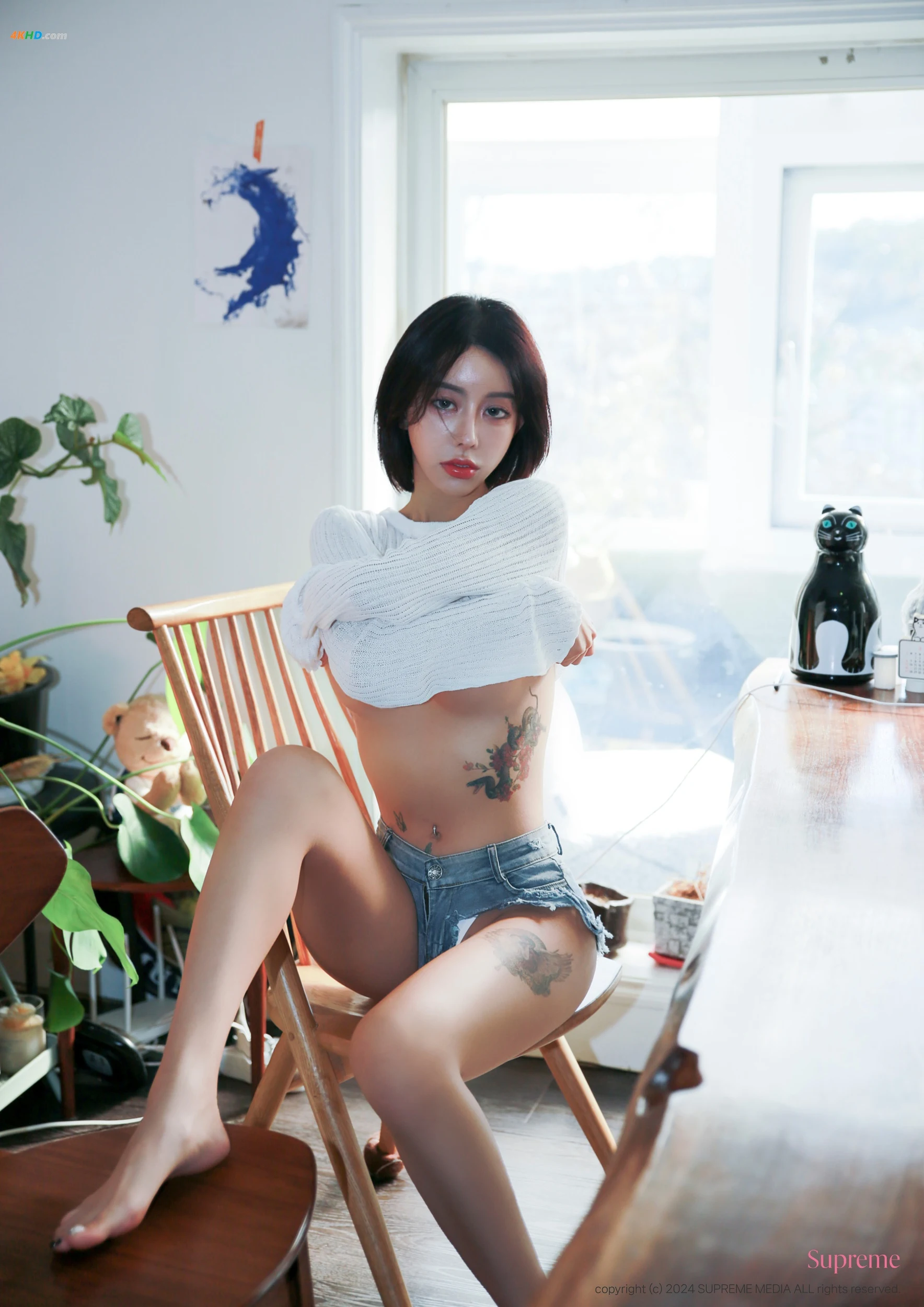 [Supreme] Magarin – Jeans[349MB-75photos]