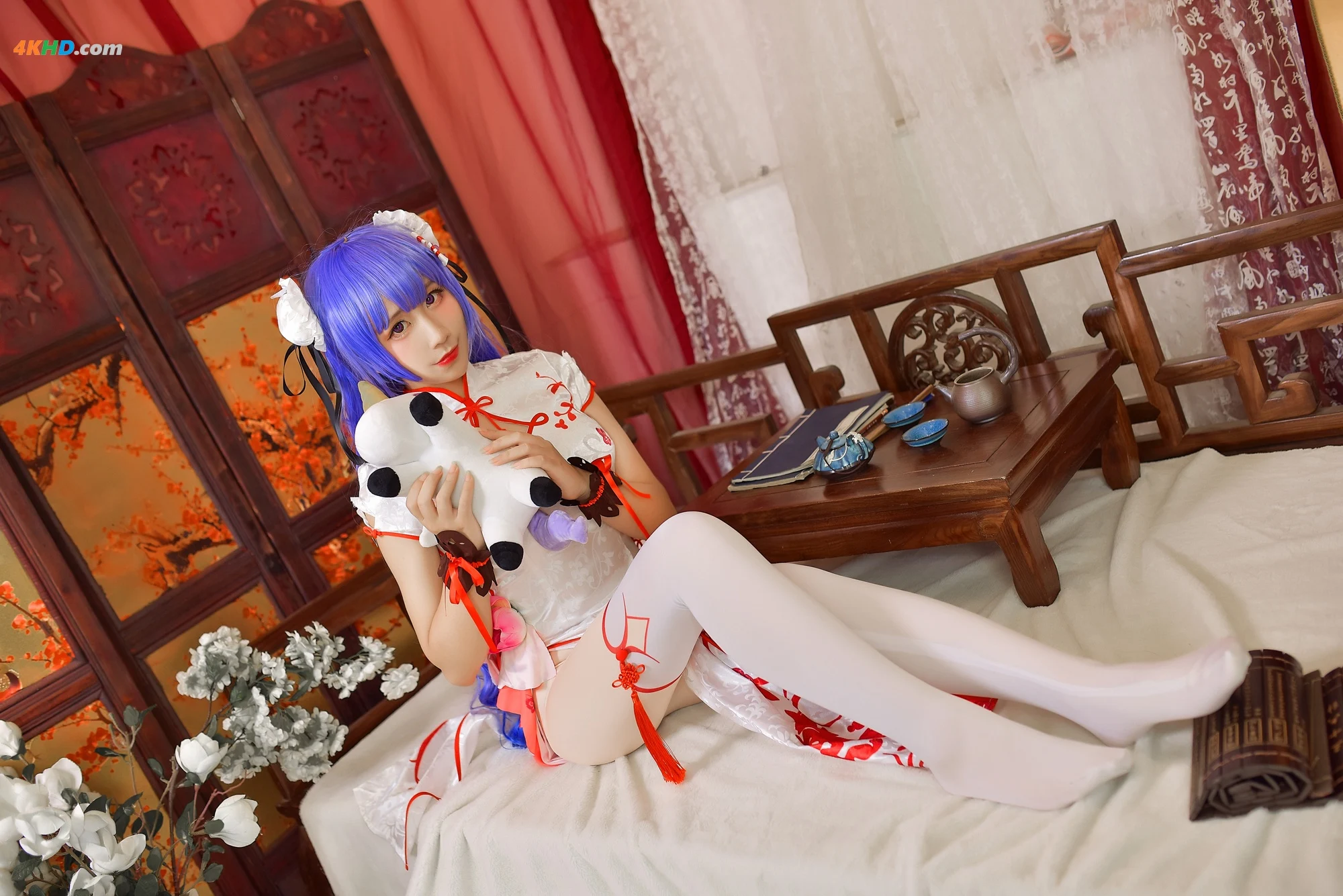 九曲jean – Unicorn Qipao[78MB-9photos]