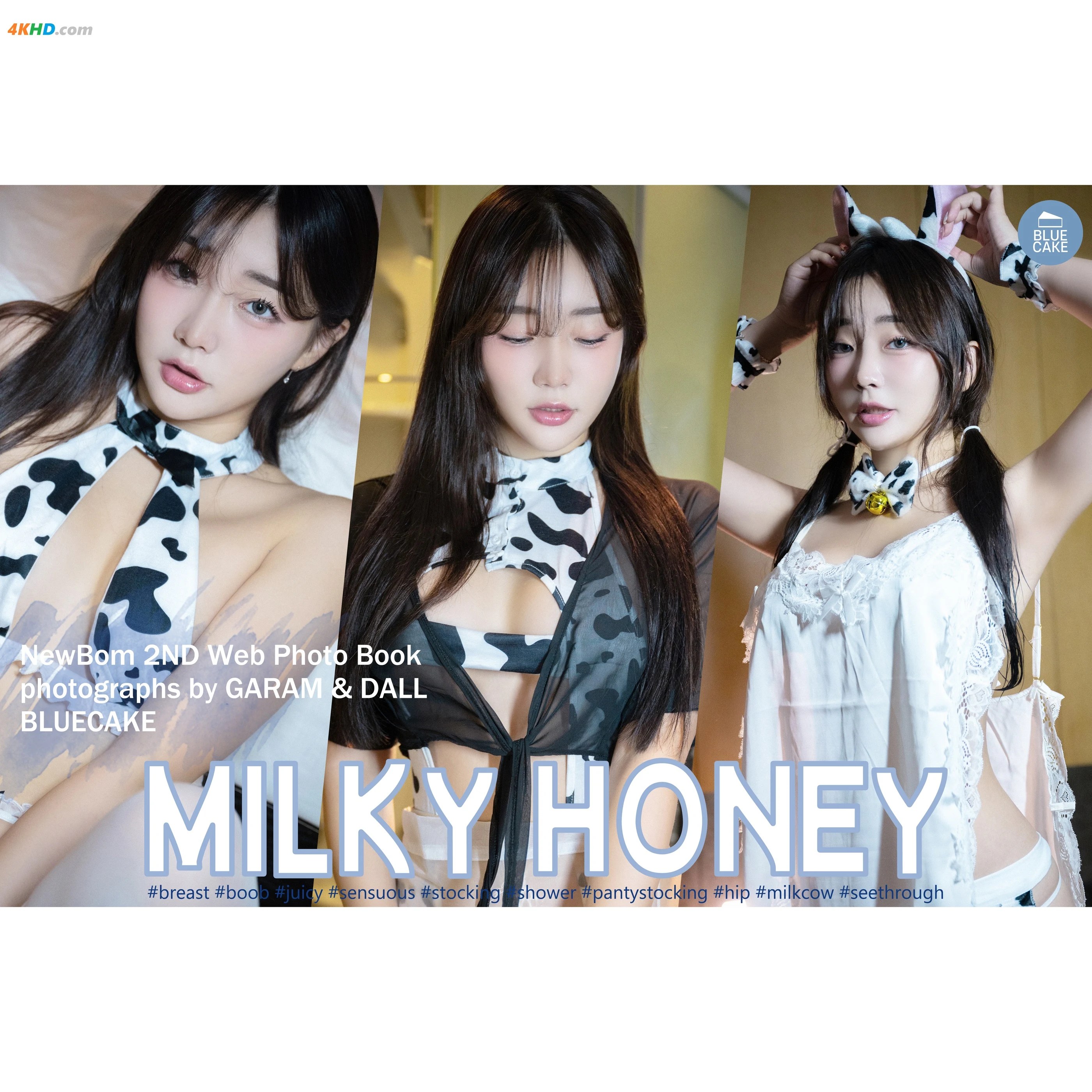 [BLUECAKE] NewBom 2nd – part 01 Milky Honey[683MB-63photos]
