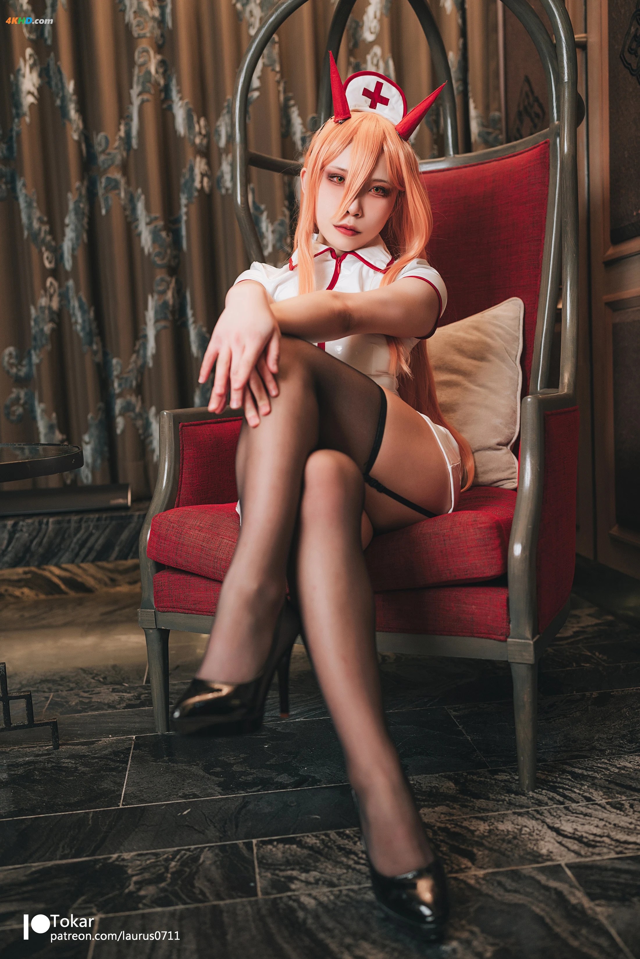 Tokar 浵卡 – Power Nurse (Chainsaw Man)[373MB-29photos]