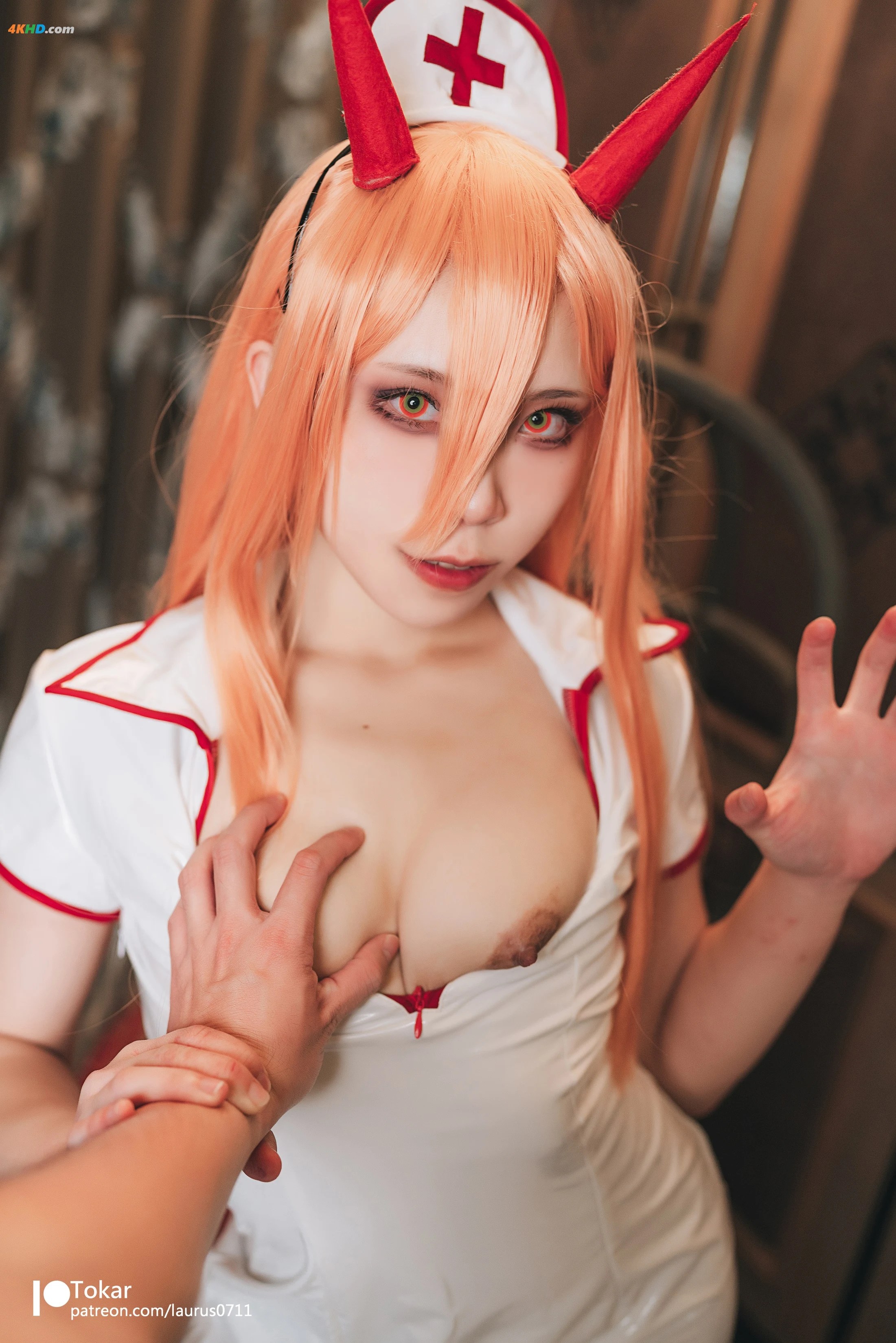 Tokar 浵卡 – Power Nurse (Chainsaw Man)[373MB-29photos]