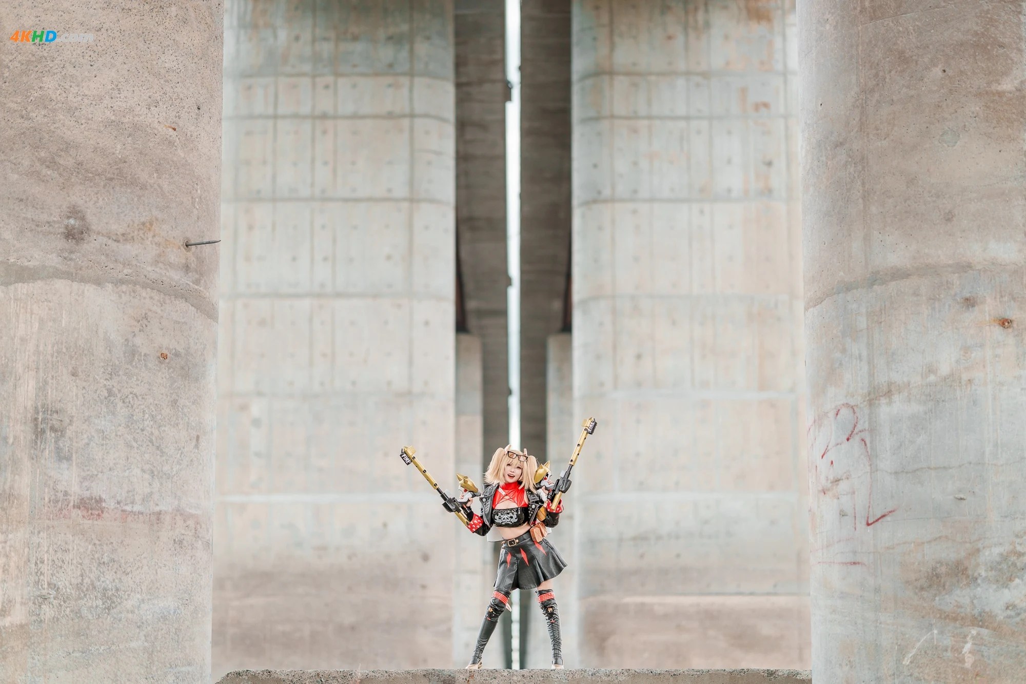 Jane Yu Cosplay ︱ Burnice White[24MB-20photos]