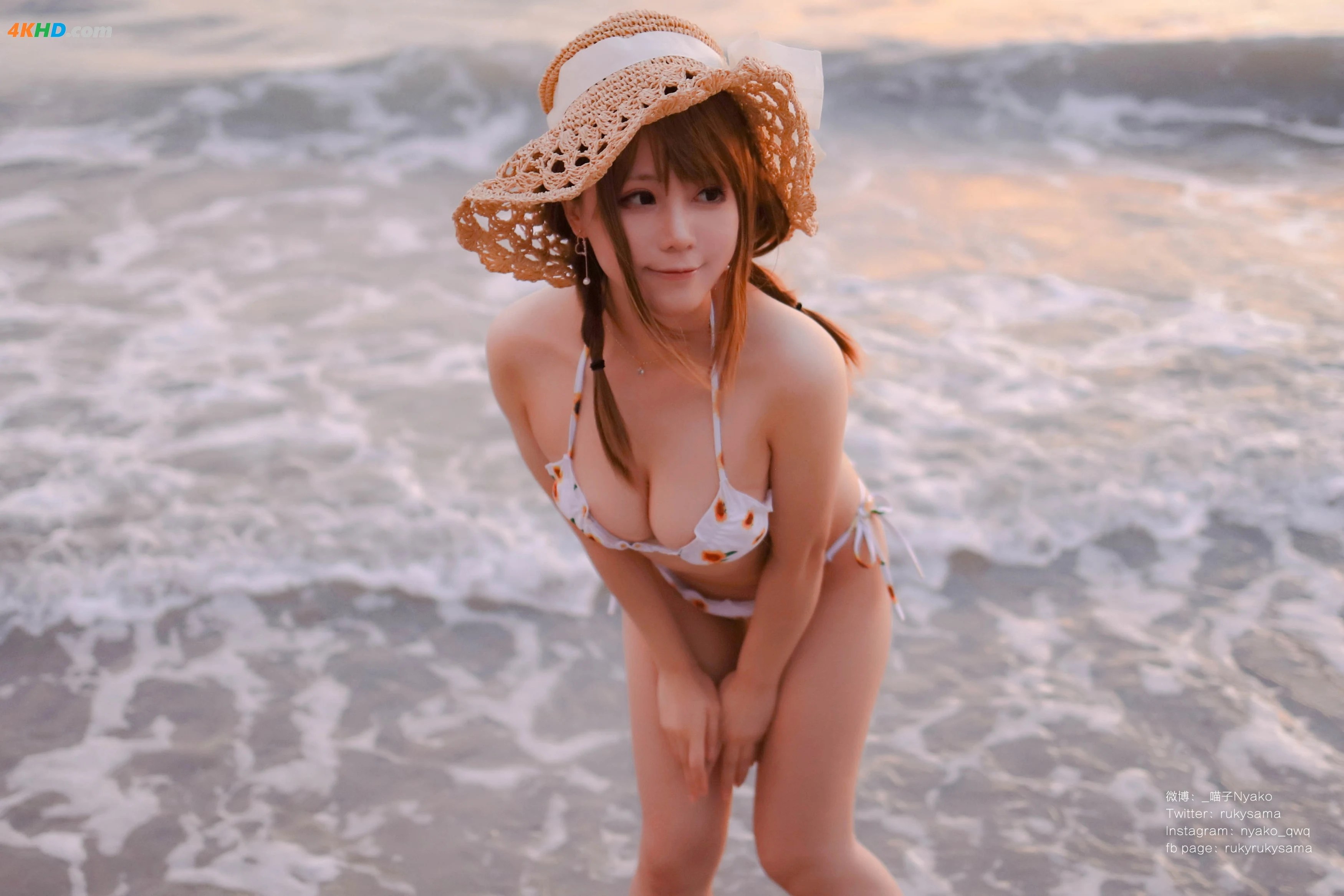 Nyako喵子 – 向日葵比基尼[127MB-66photos]