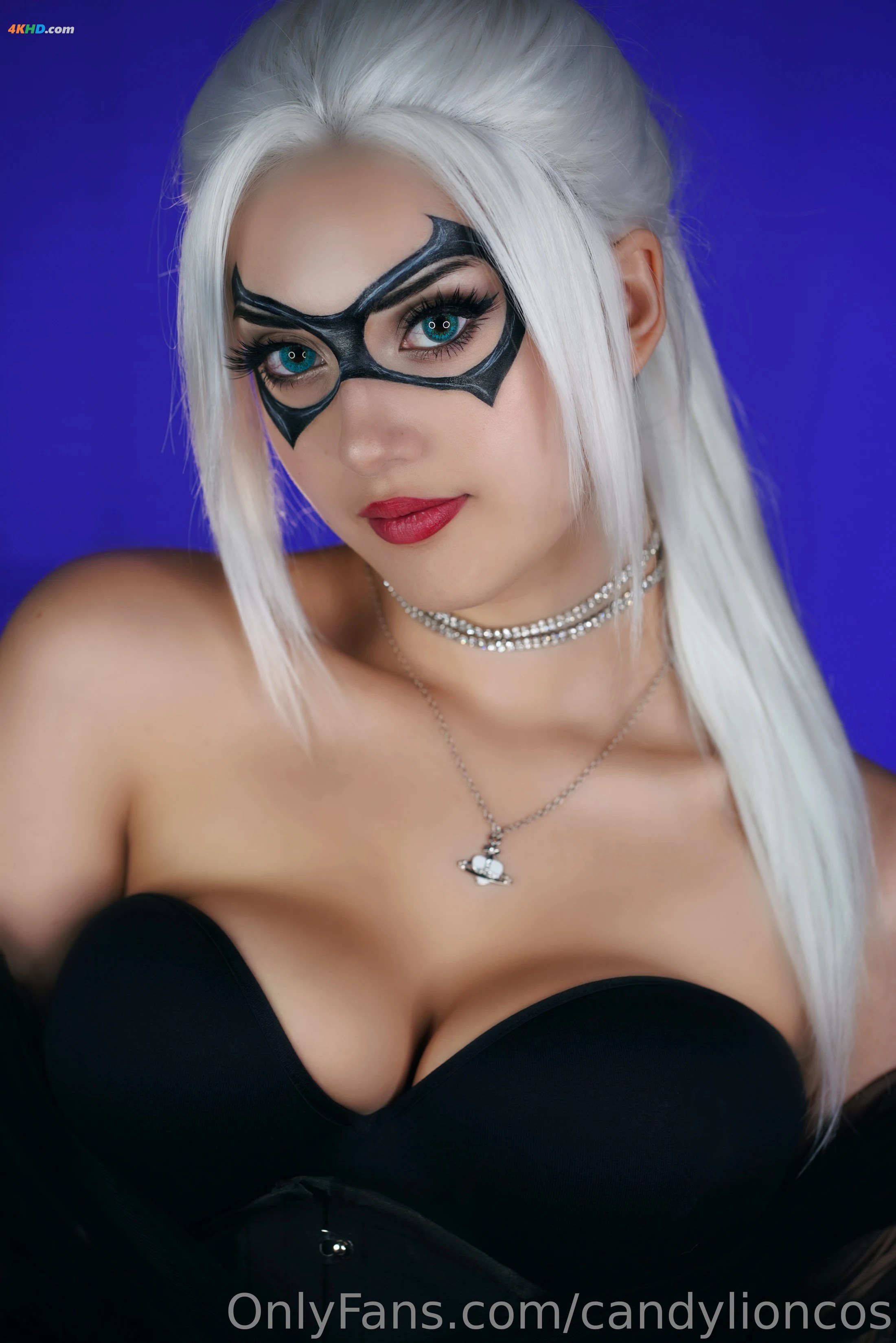 Candylion – Black Cat Lingerie[61MB-21photos]