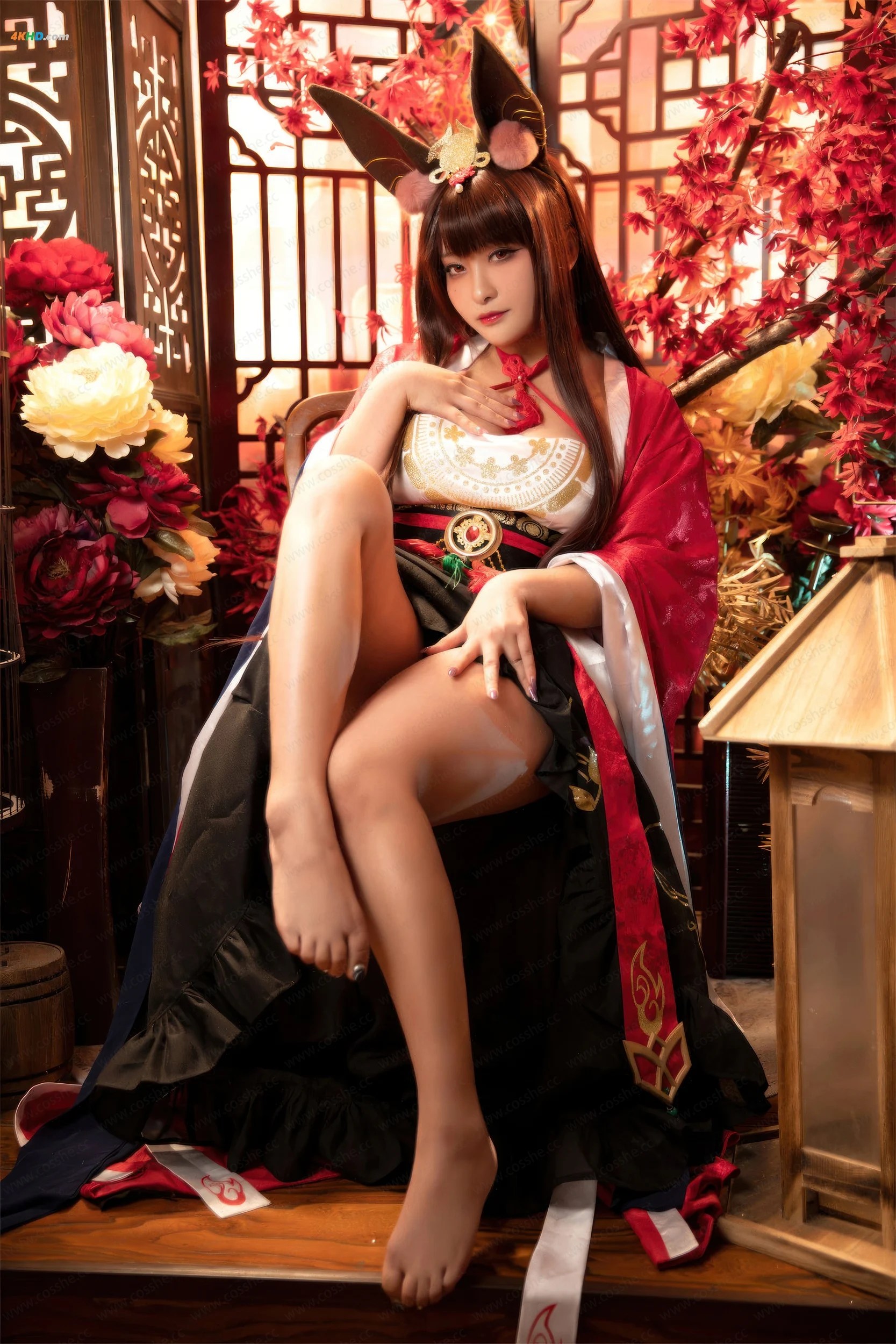 洛璃LoLiSAMA – 赤城 朝凰来仪[431MB-58photos]