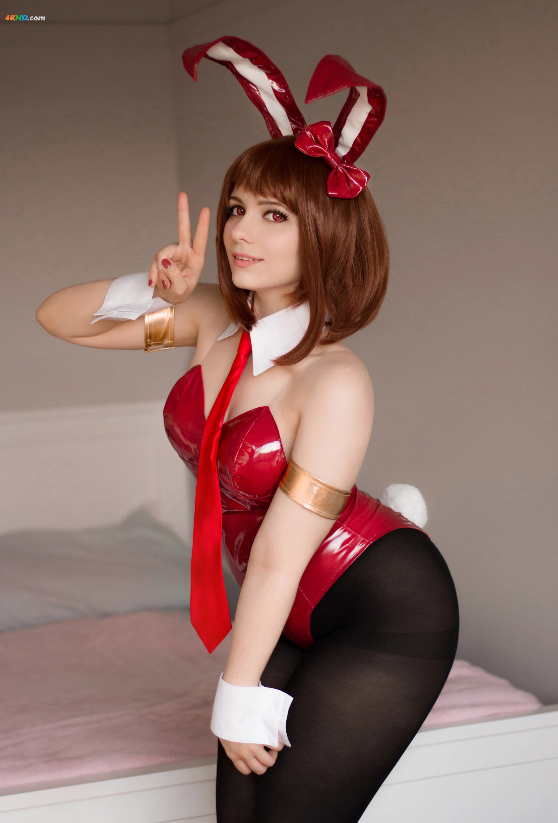 Mirikashi – Ochako Uraraka Bunny Suit[19MB-26photos]