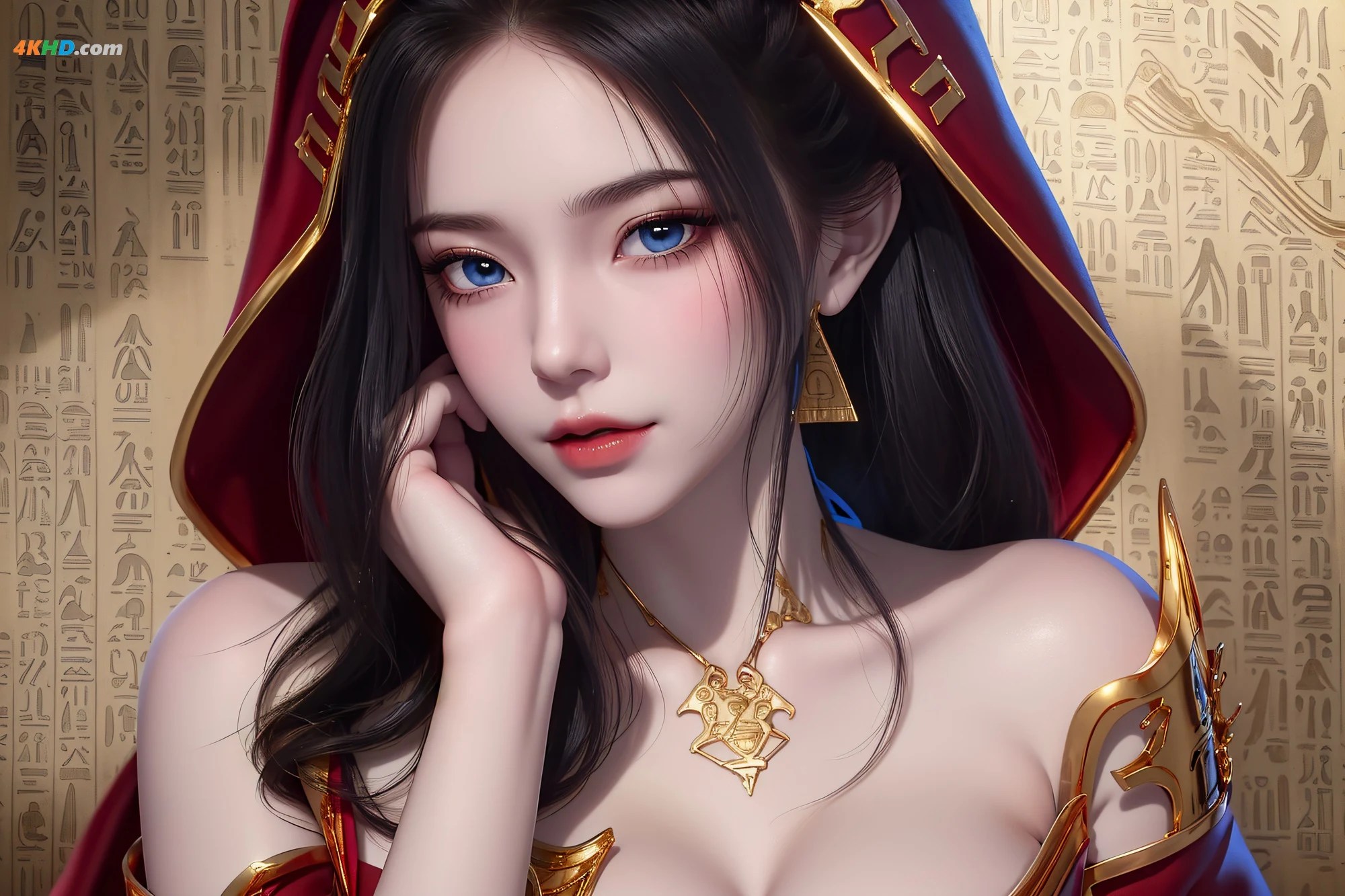 AI Generated 焰灵姬黄金版[630MB-159photos]