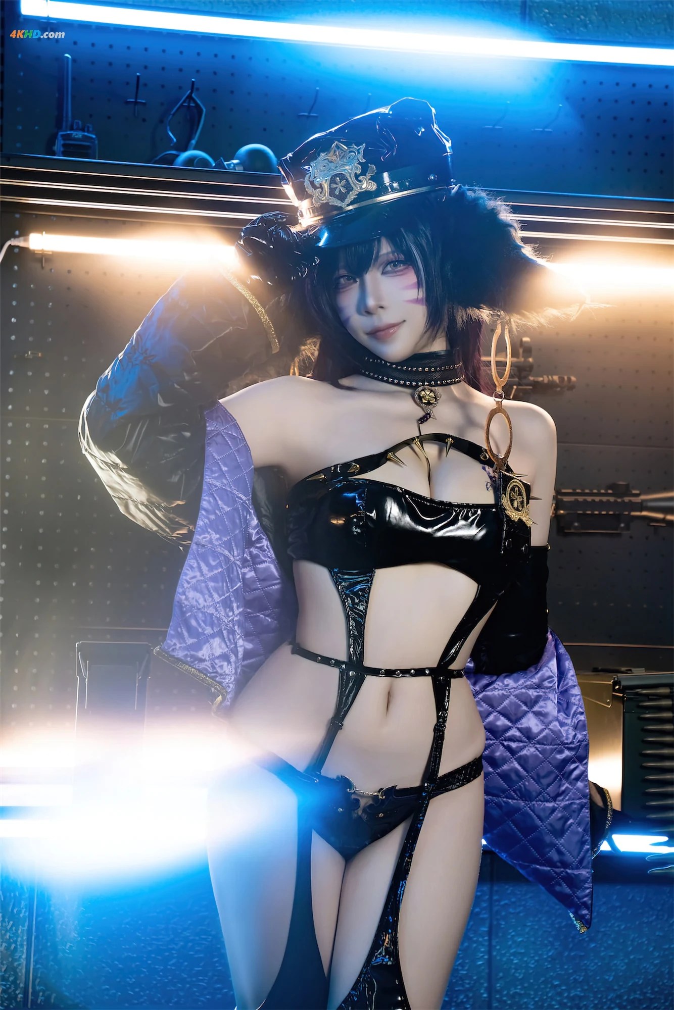 二佐Nisa –  碧蓝航线 武藏 女警[35MB-25photos]