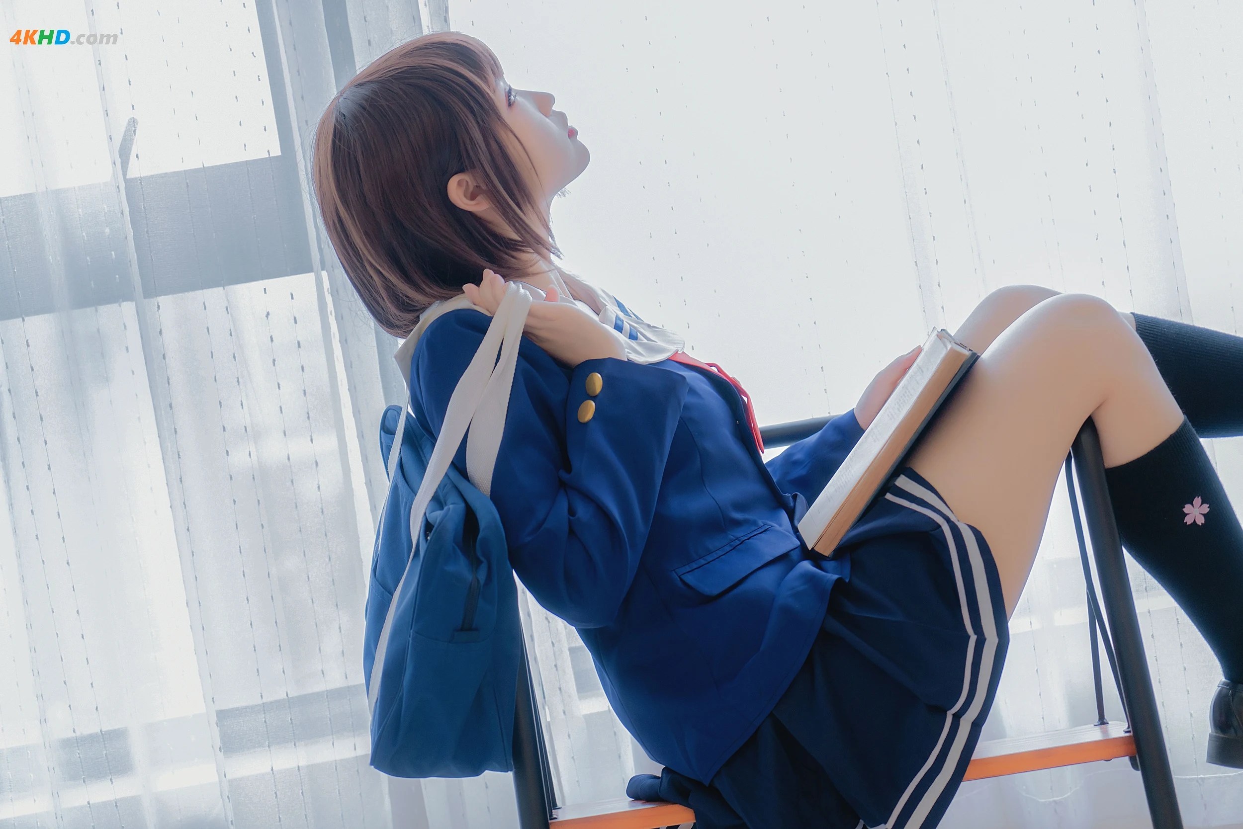 雪晴Astra – 水母镭射泳衣[368MB-72photos]