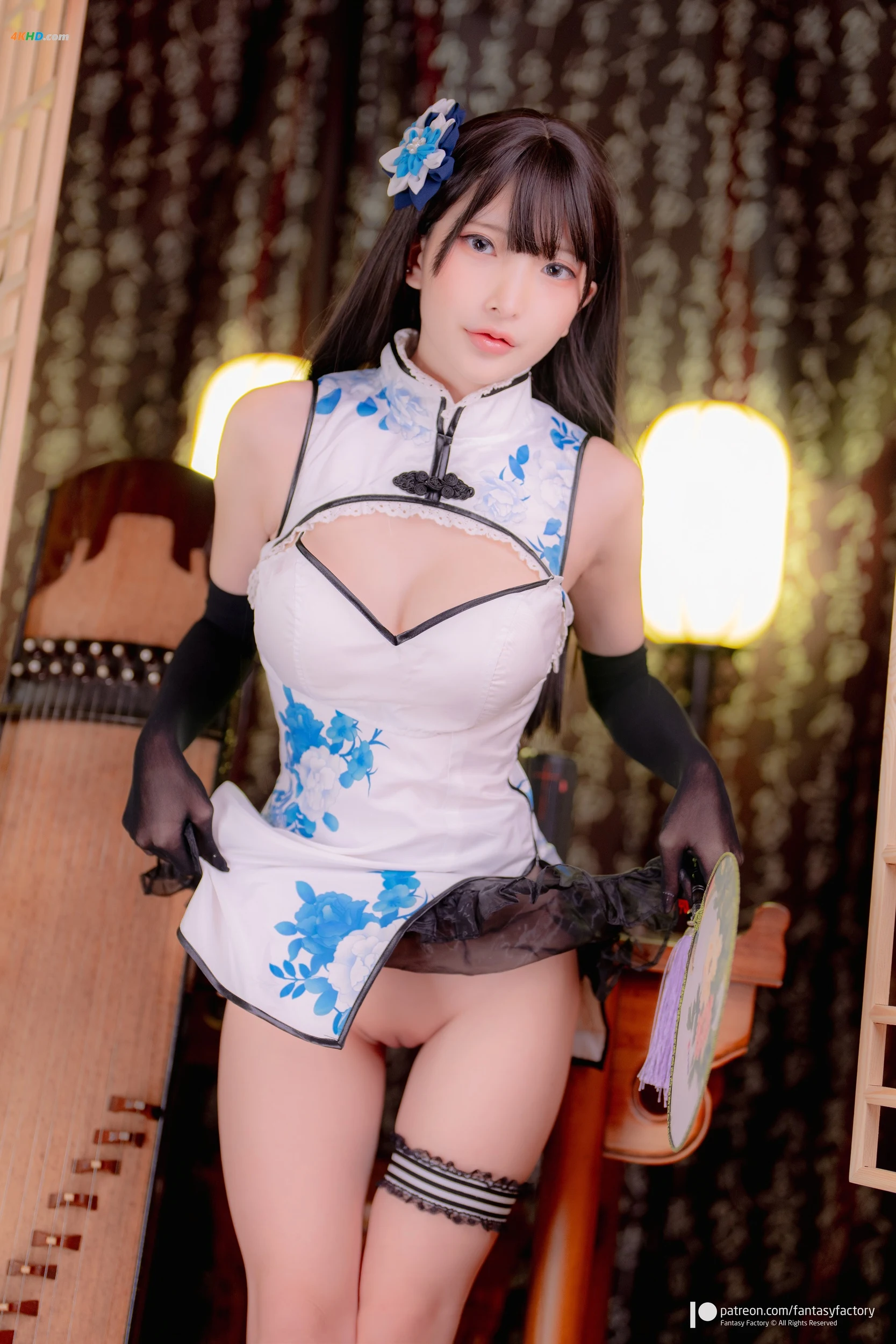 Fantasy Factory小丁 – 旗袍小花瓶[610MB-39photos]