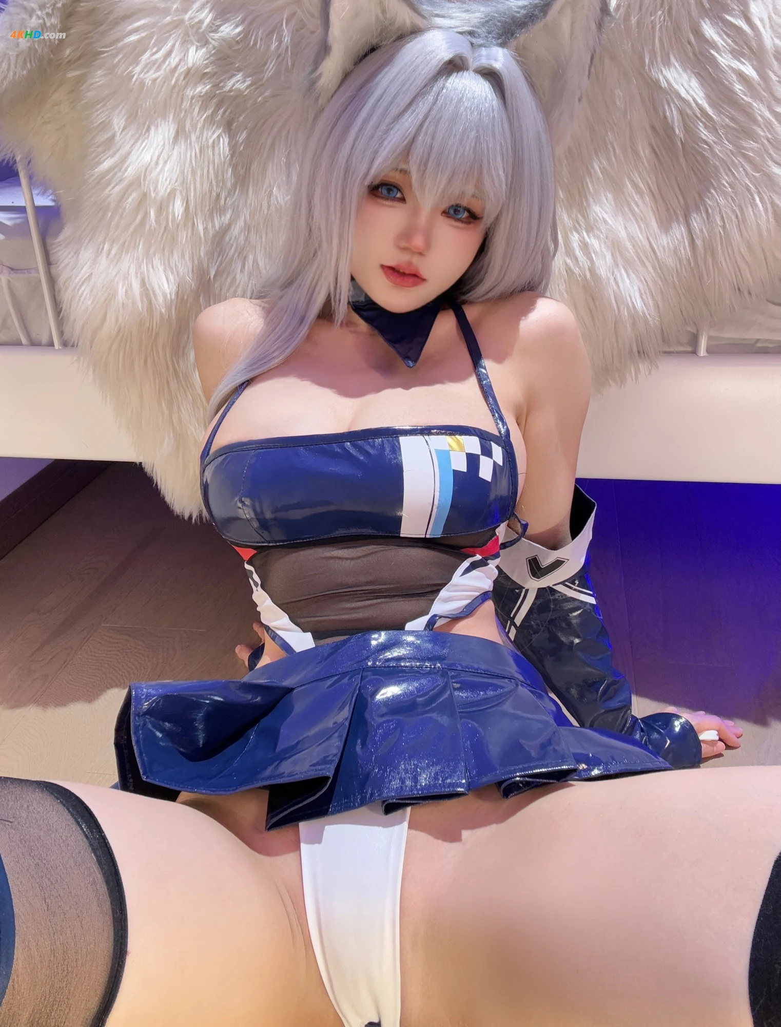 小仓千代w – 碧蓝航线 信浓 赛车娘[118MB-57photos]