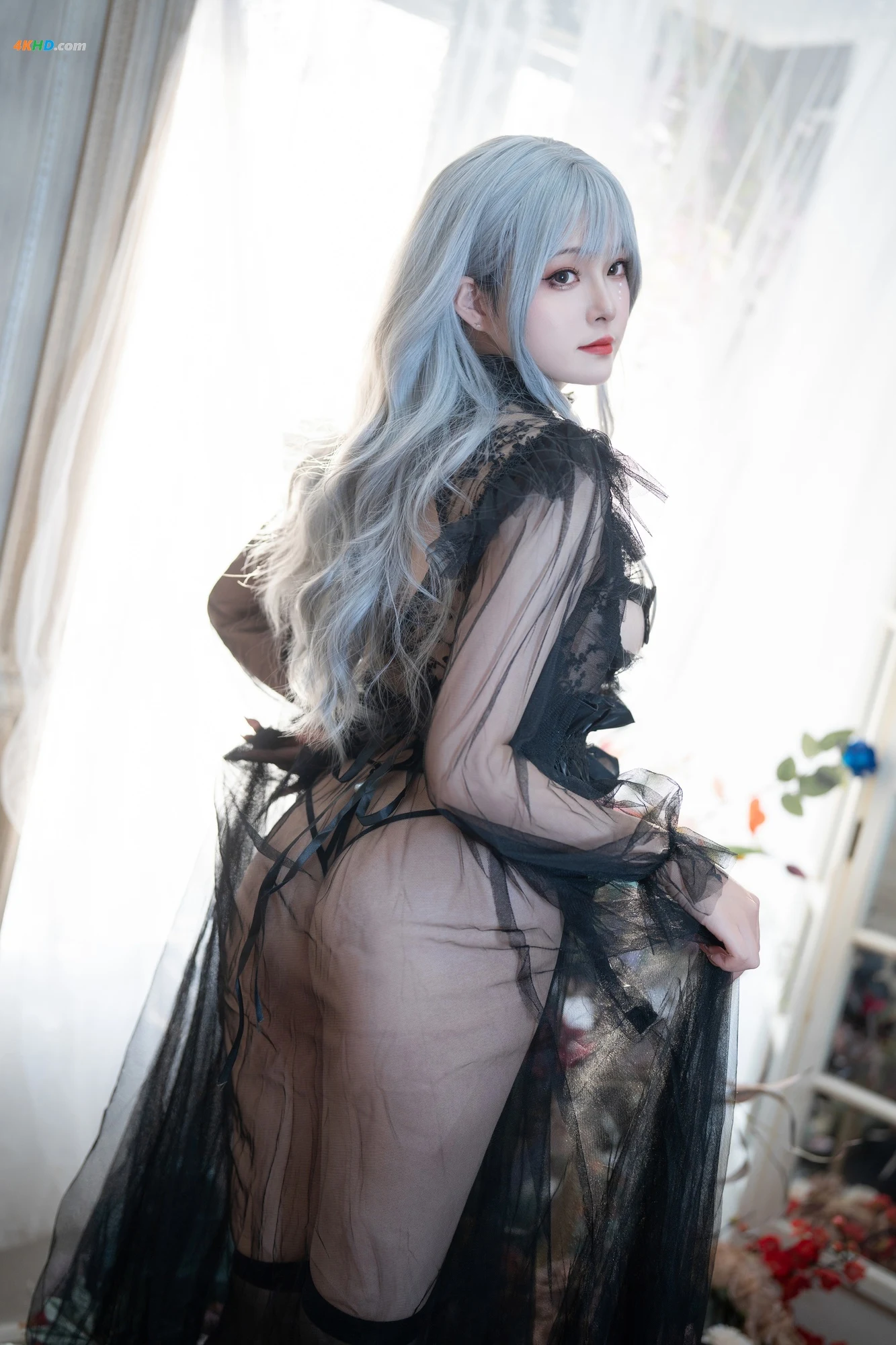 Natsuko夏夏子 – Black Butterfly[404MB-62photos]