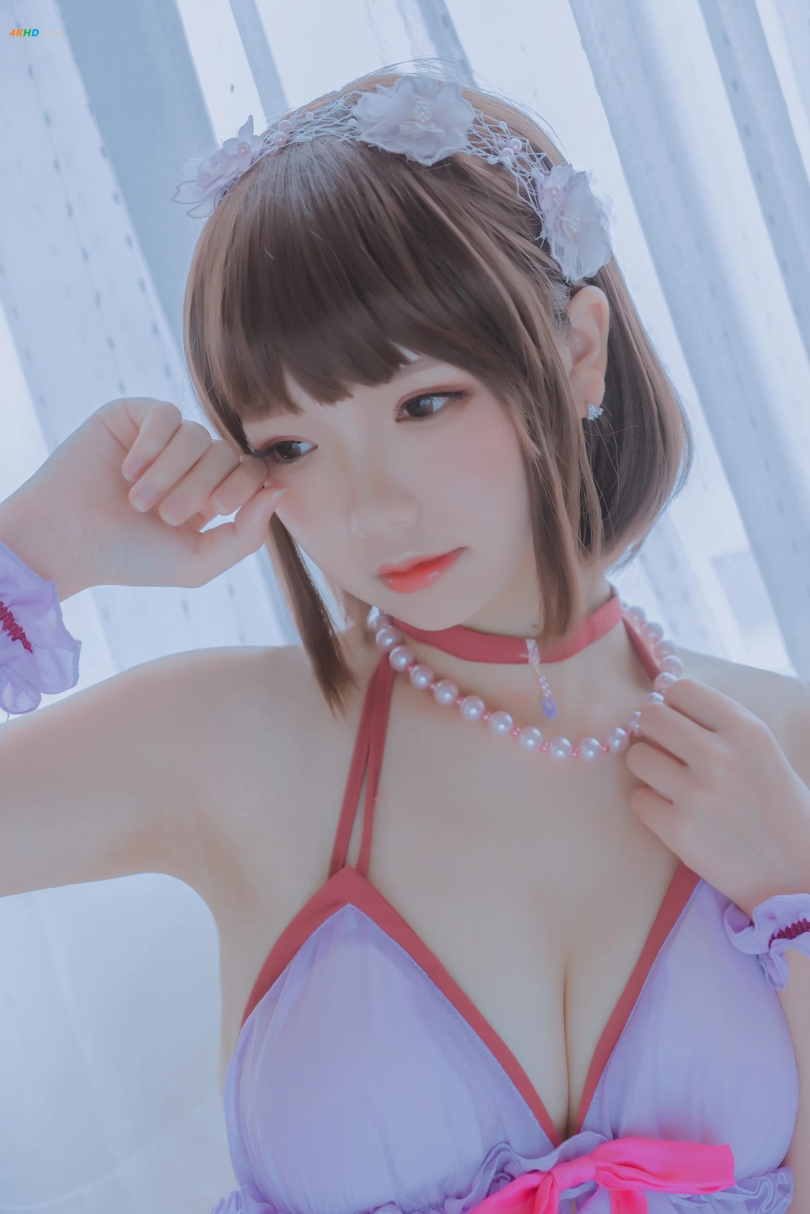 雪晴Astra – 水母镭射泳衣[368MB-72photos]