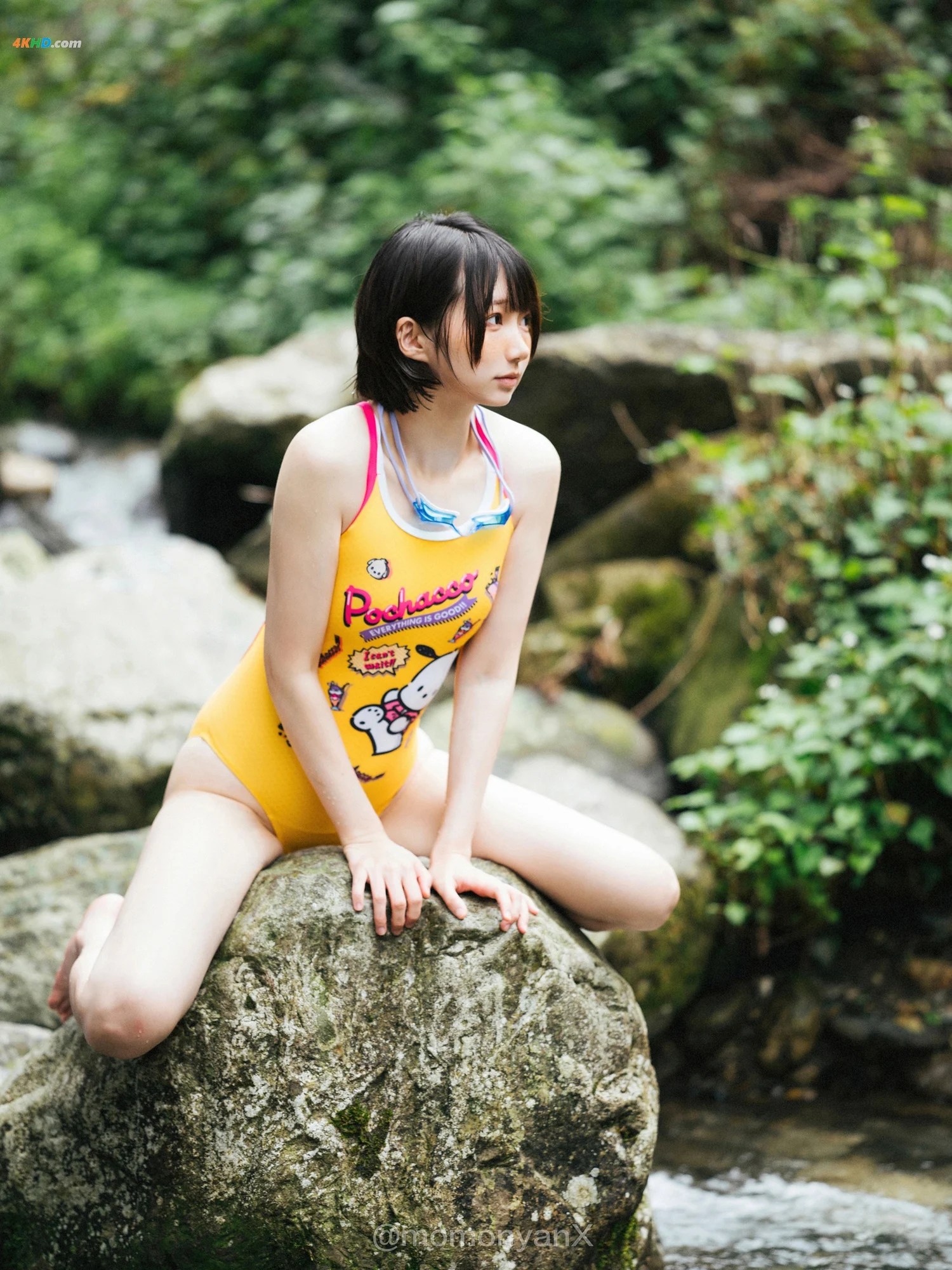 N[ARTGRAVIA]ESA魔物喵  夏の小川[188MB-72photos]