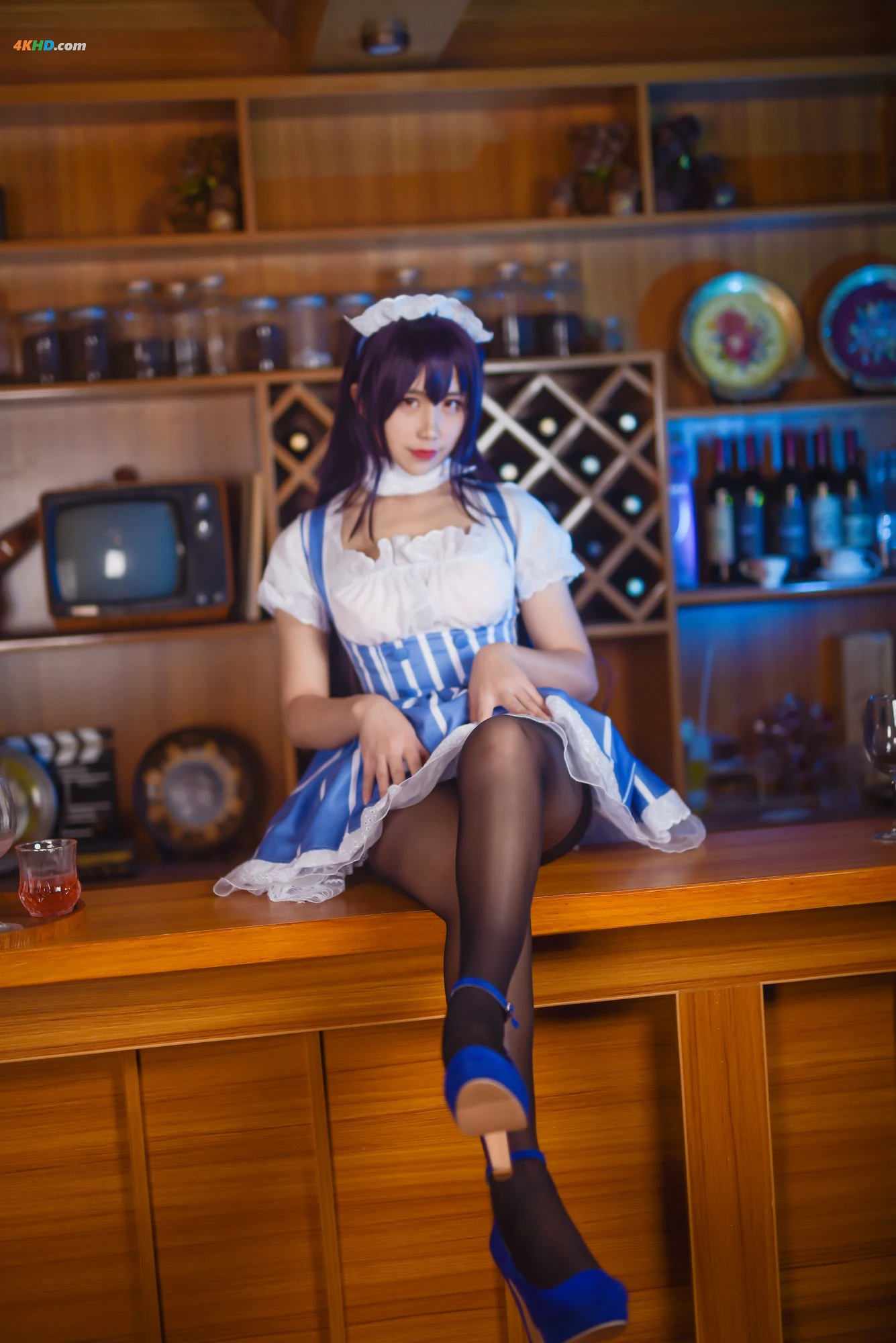 九曲jean – Maid Utaha[210MB-34photos]