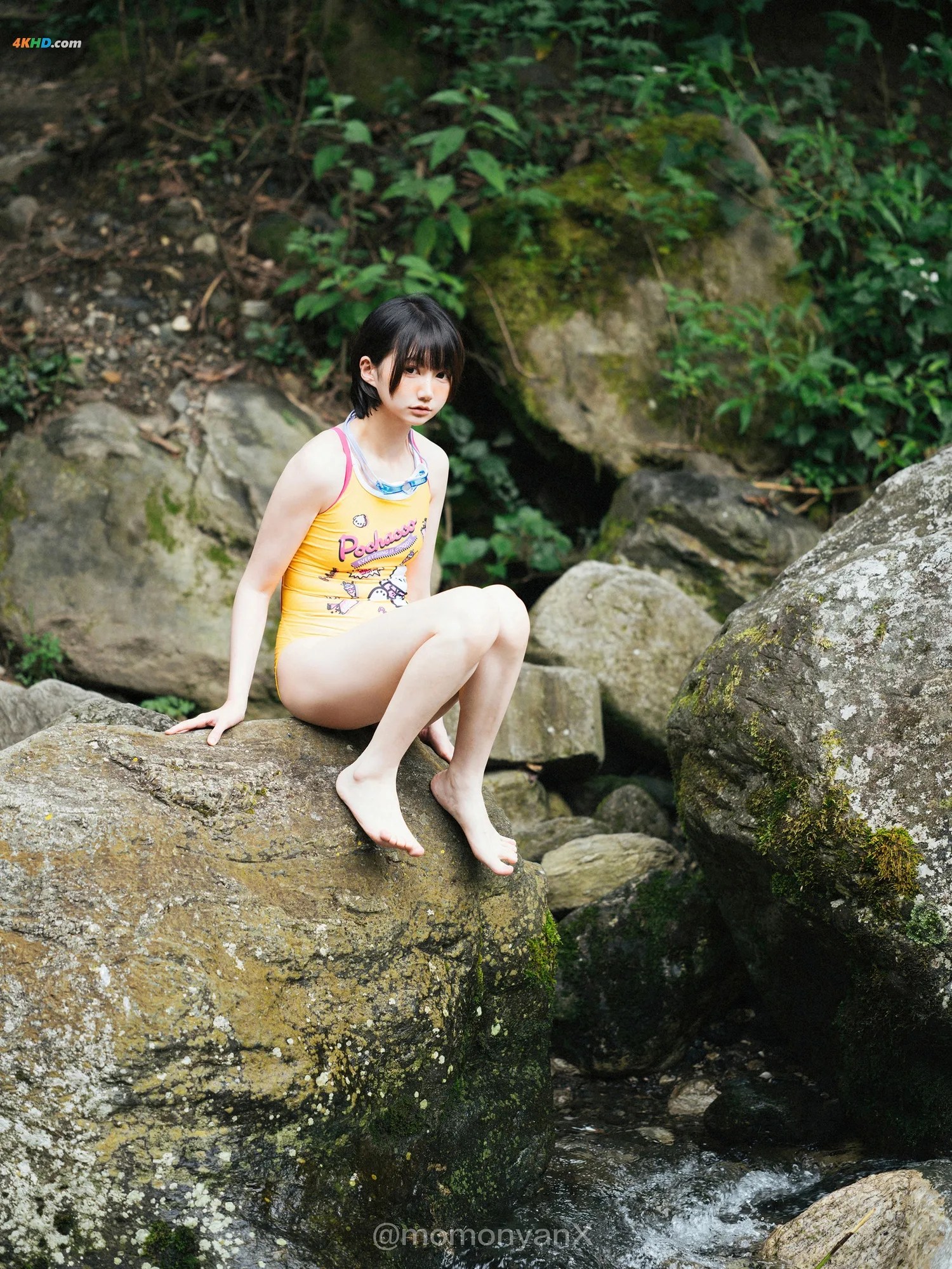 N[ARTGRAVIA]ESA魔物喵  夏の小川[188MB-72photos]