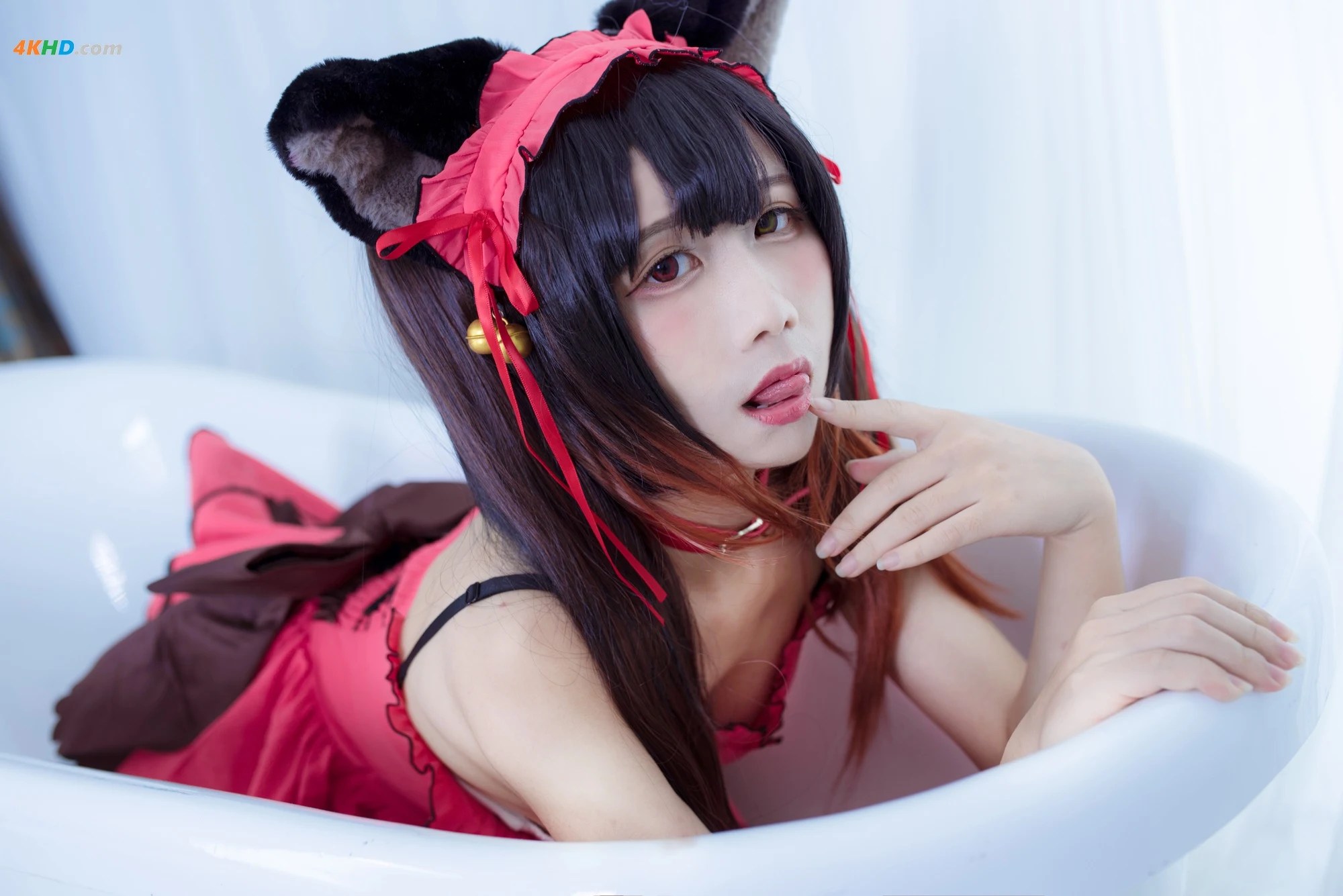 九曲jean – Neko Kurumi[37MB-10photos]
